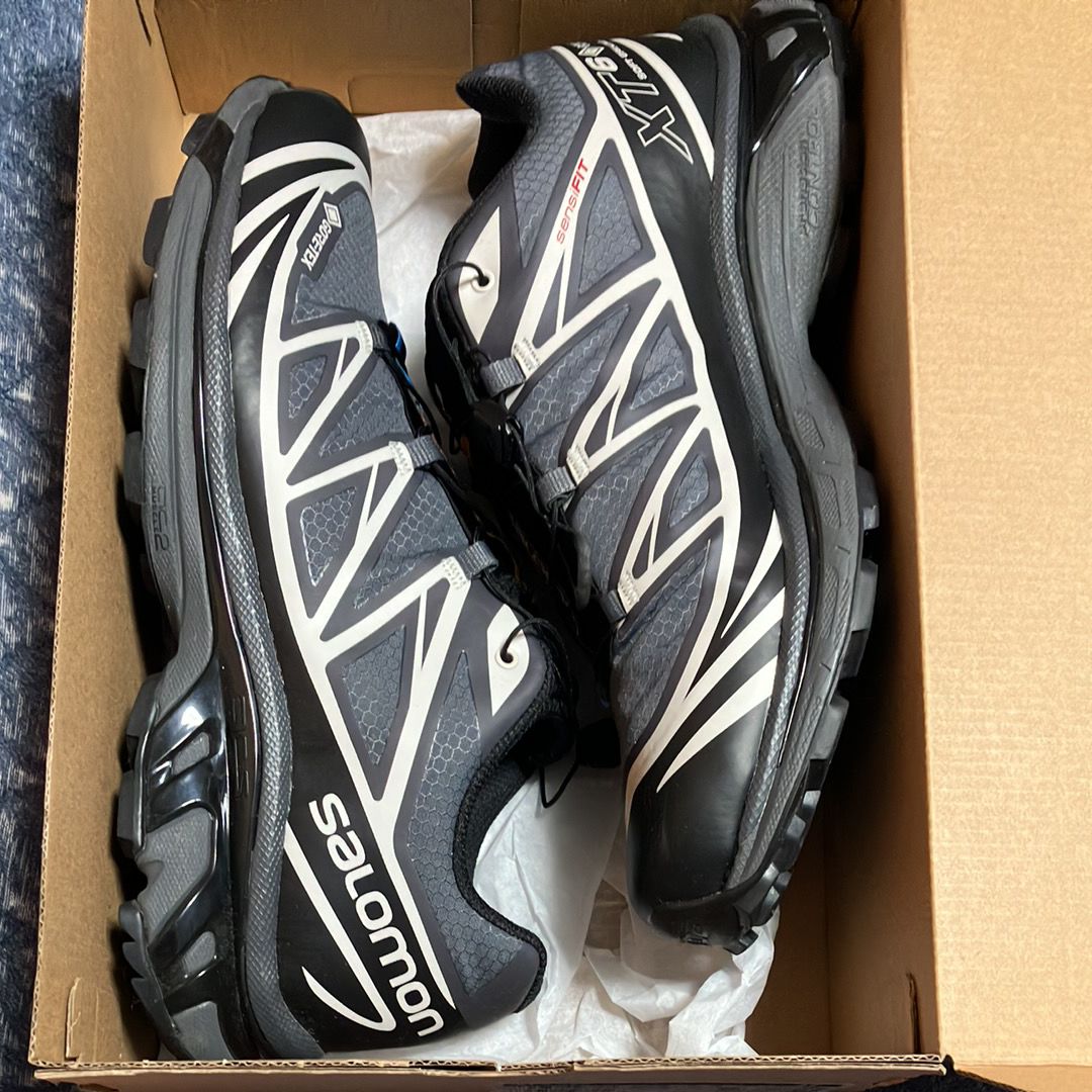Salomon XT-6 GORE-TEX "Black/Ebony/Lunar Rock"