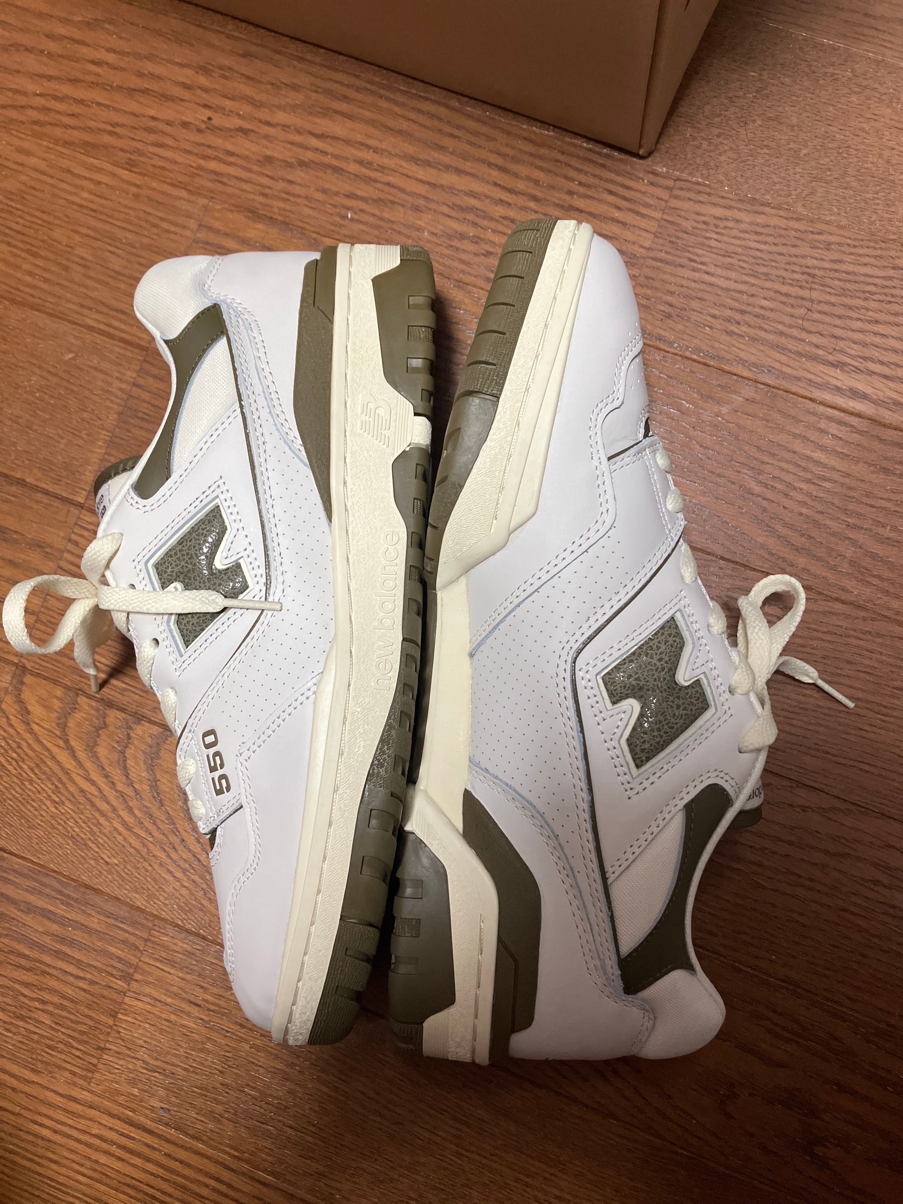 Aime Leon Dore × New Balance 550 "White/Olive"