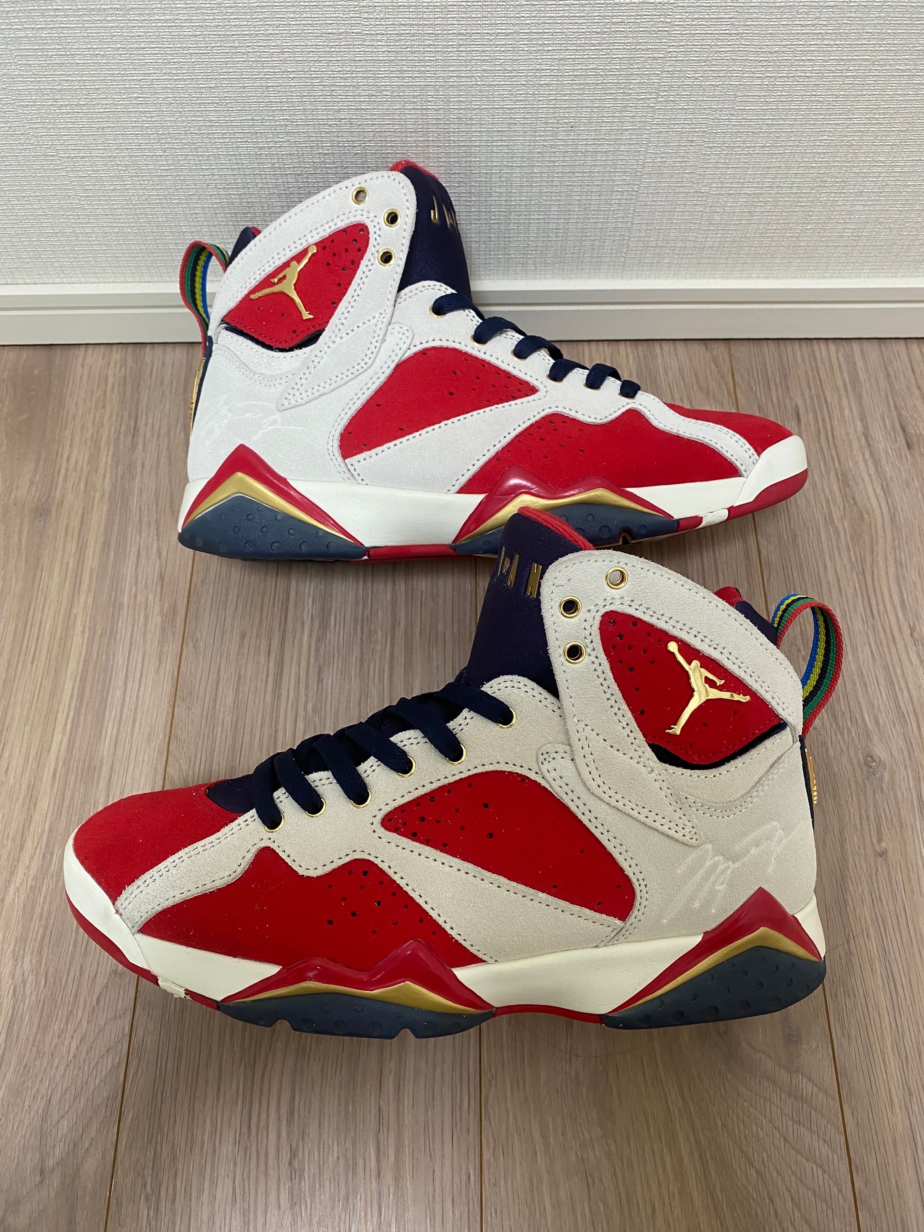 Trophy Room × Nike Air Jordan 7 "True Red and Obsidian"