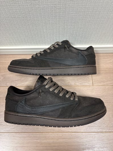 Travis Scott × Nike Air Jordan 1 Low OG SP "Velvet Brown and Dark Mocha"