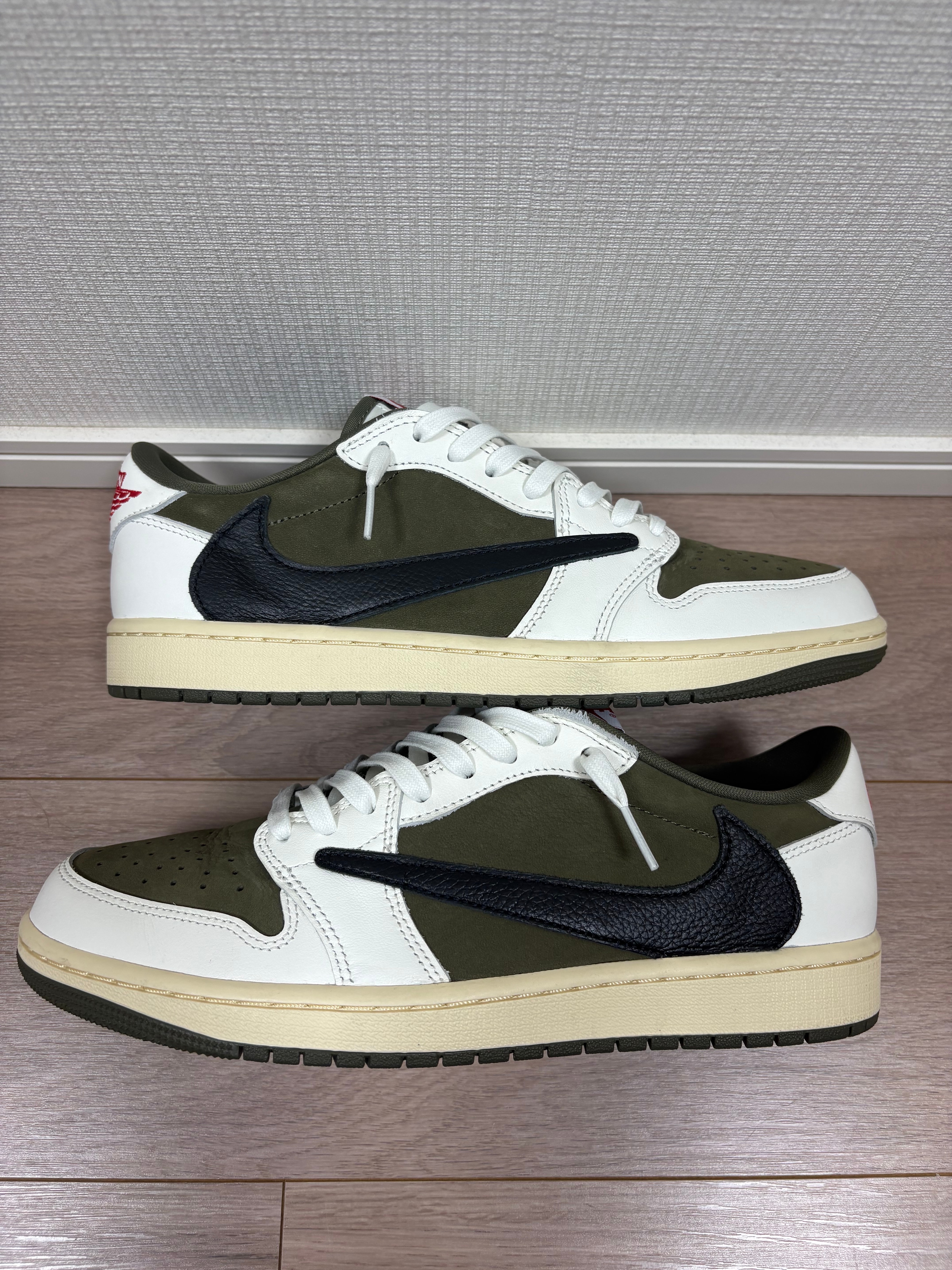 Travis Scott × Nike Air Jordan 1 Low OG SP "Reverse Olive"