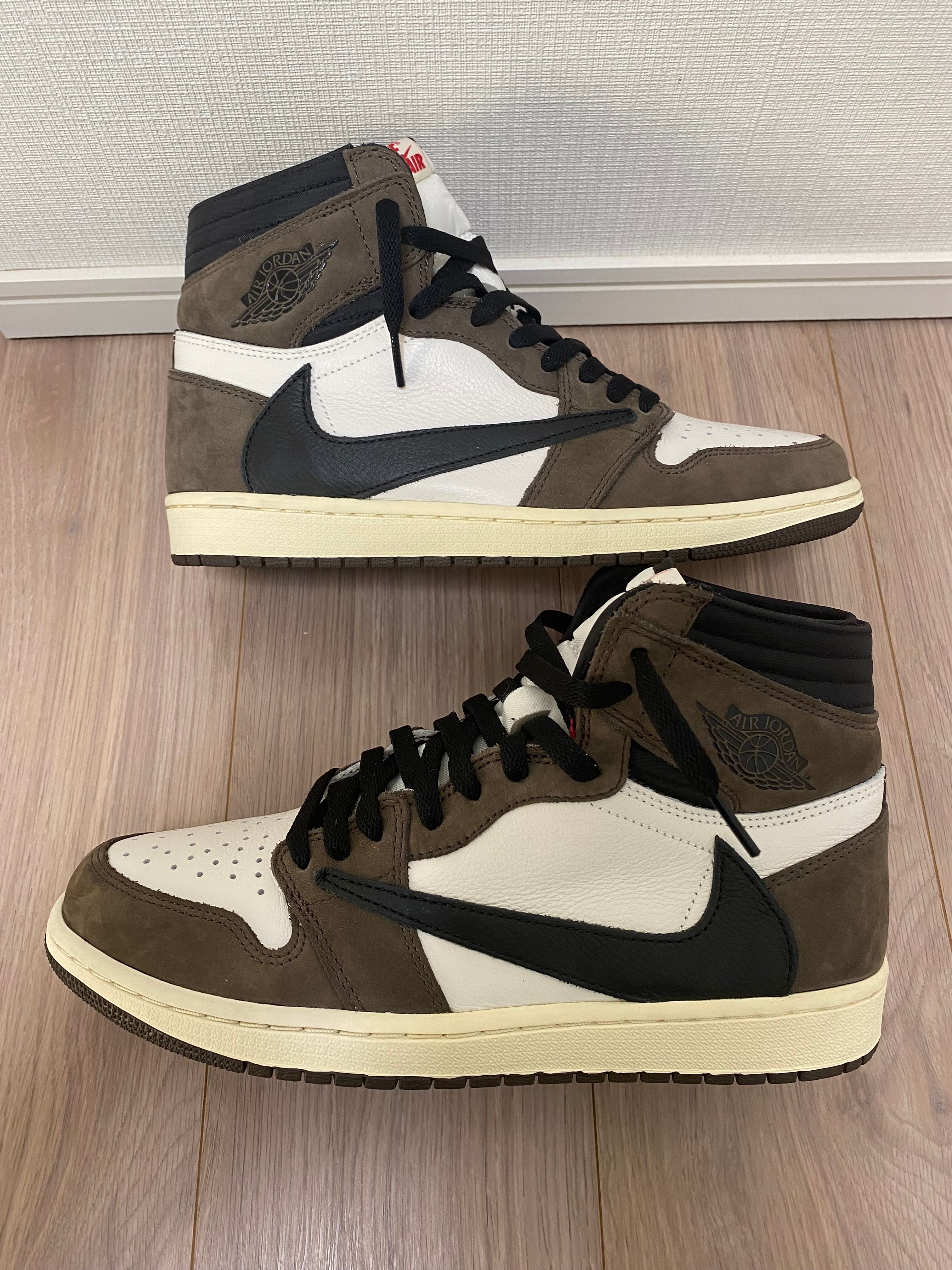 Travis Scott × Nike Air Jordan 1 Retro High OG TS SP "Sail/Dark Mocha"