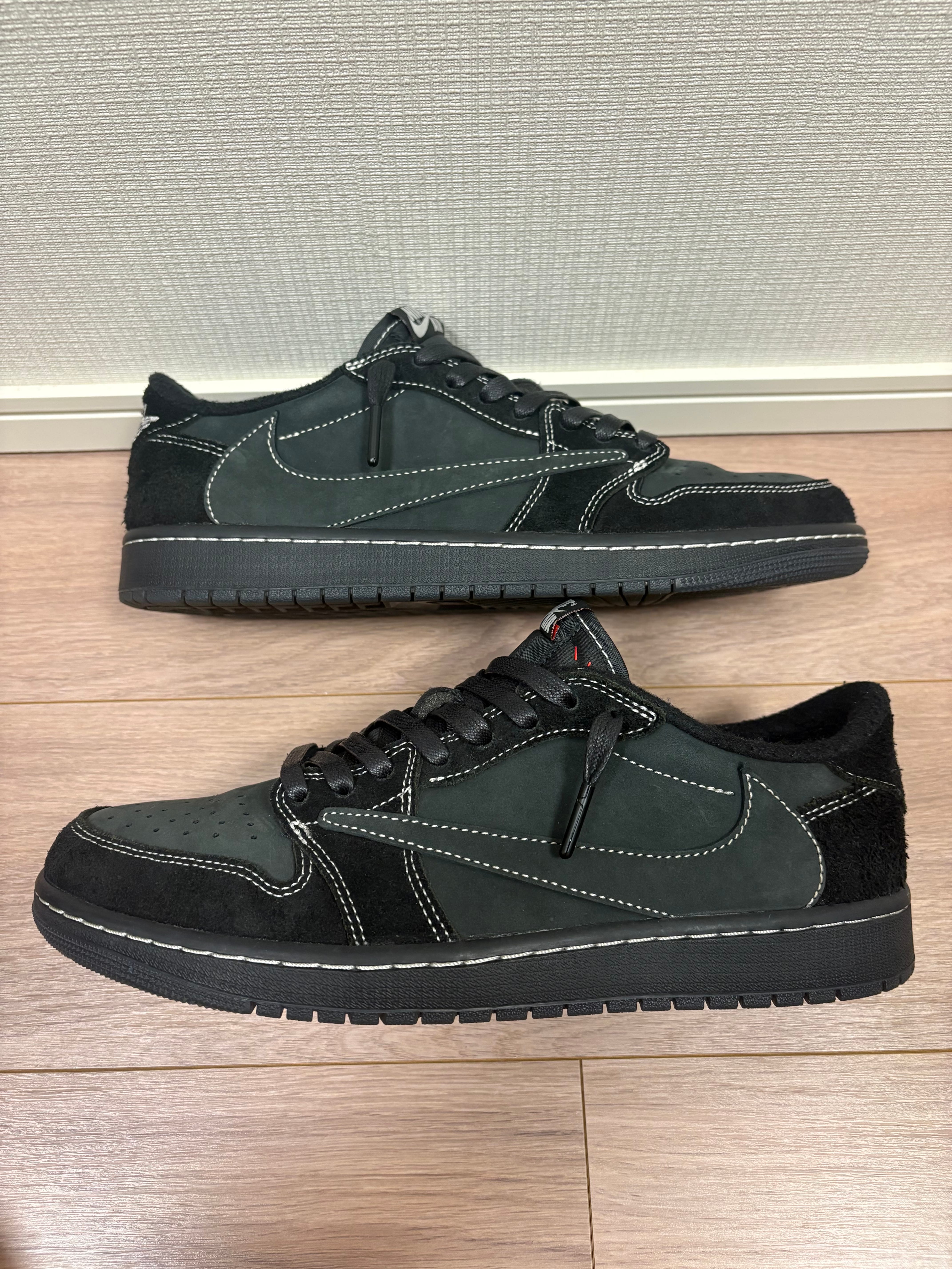 Travis Scott × Nike Air Jordan 1 Low OG SP "Black Phantom"