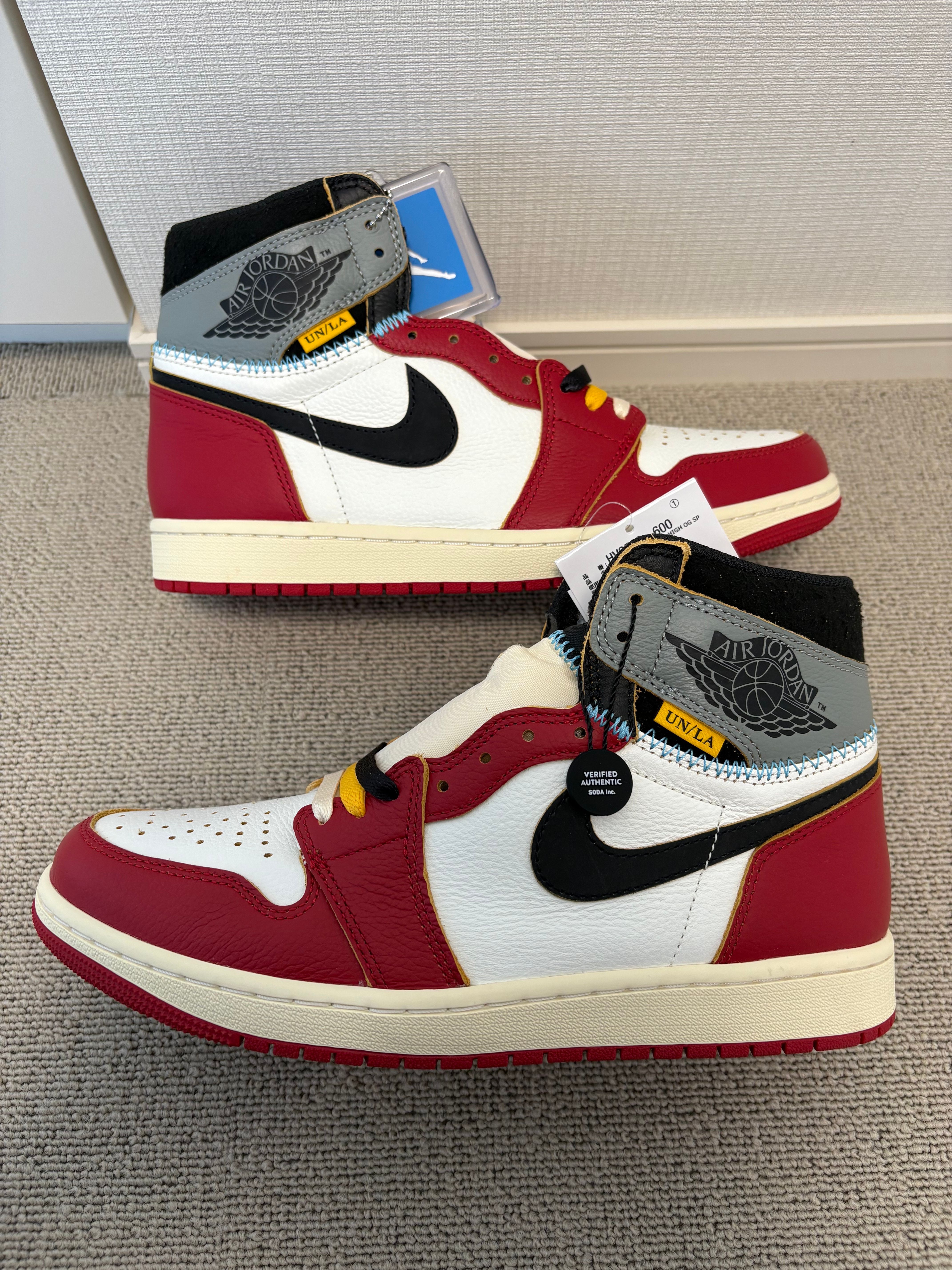 UNION × Nike Air Jordan 1 Retro High OG "Chicago/Shadow"