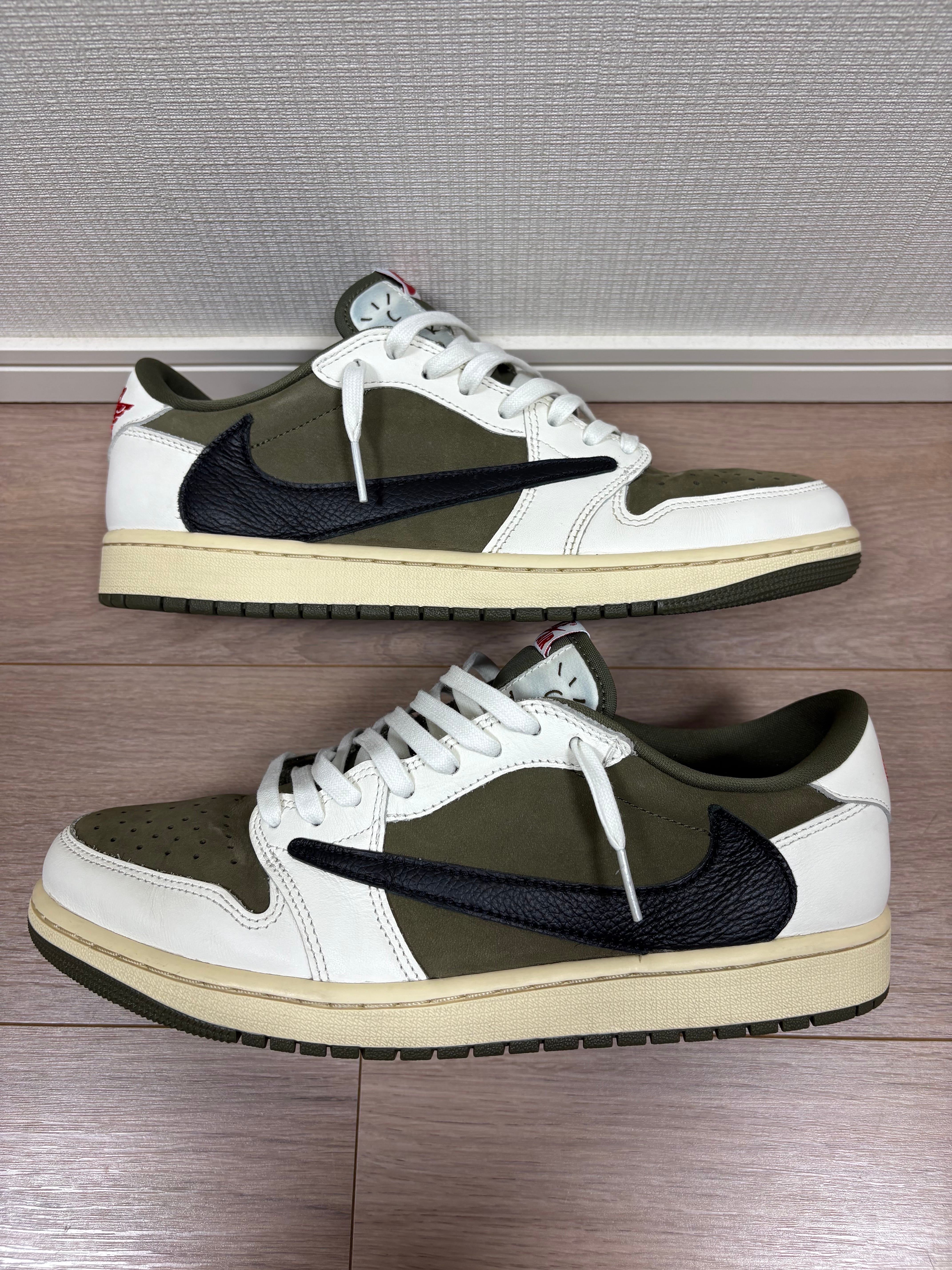 Travis Scott × Nike Air Jordan 1 Low OG SP "Reverse Olive"