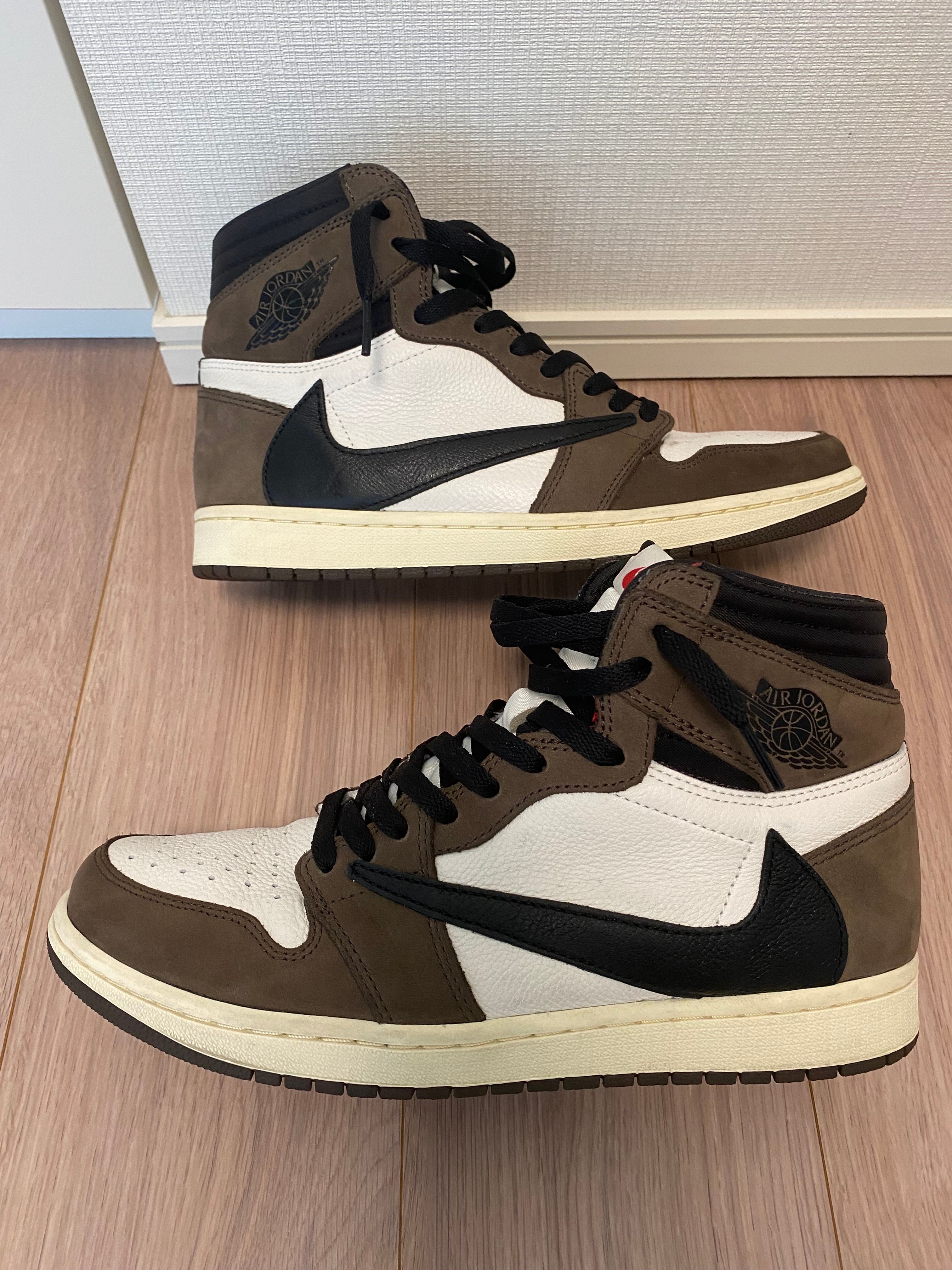 Travis Scott × Nike Air Jordan 1 Retro High OG TS SP "Sail/Dark Mocha"