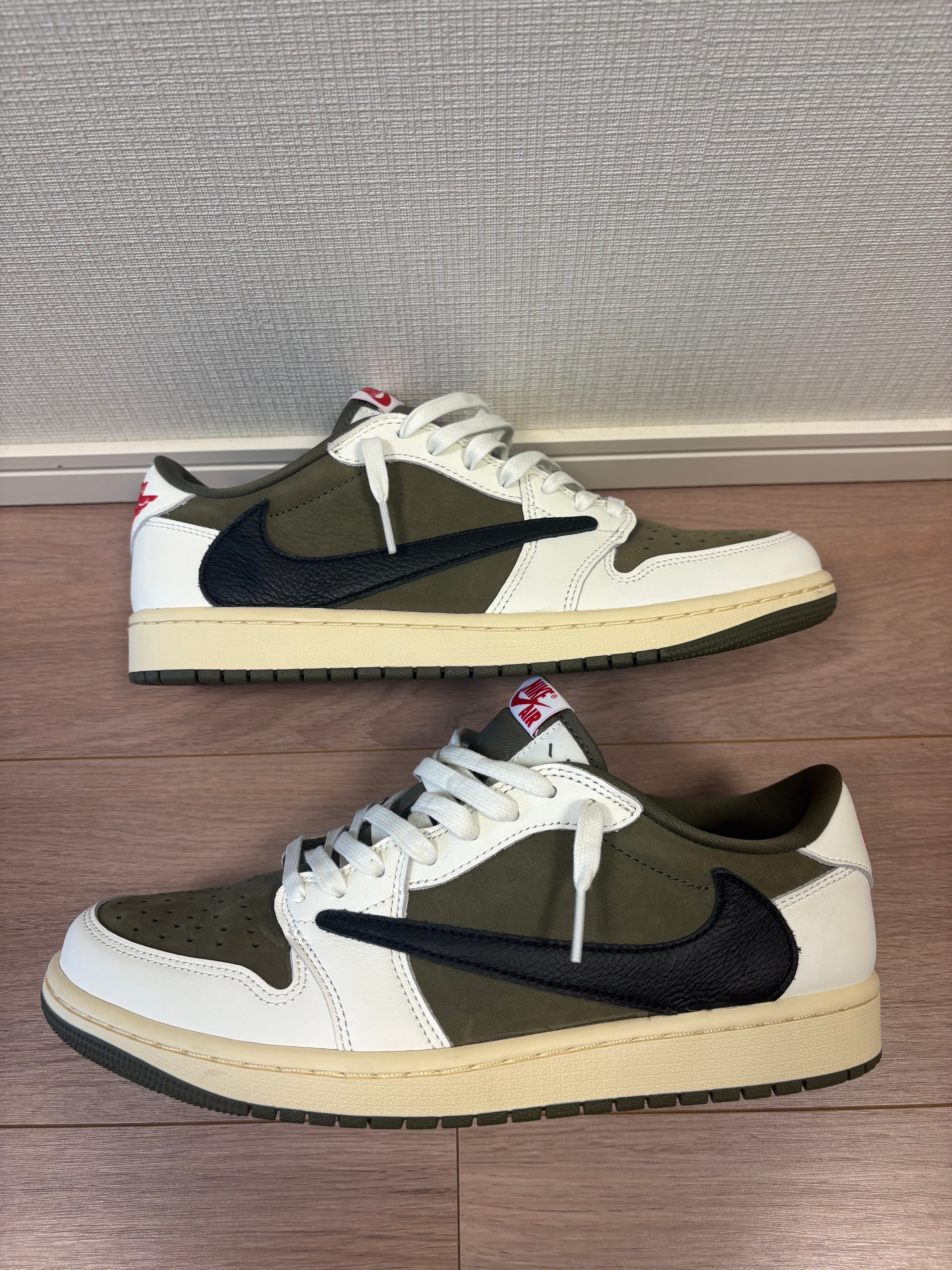 Travis Scott × Nike Air Jordan 1 Low OG SP "Reverse Olive"
