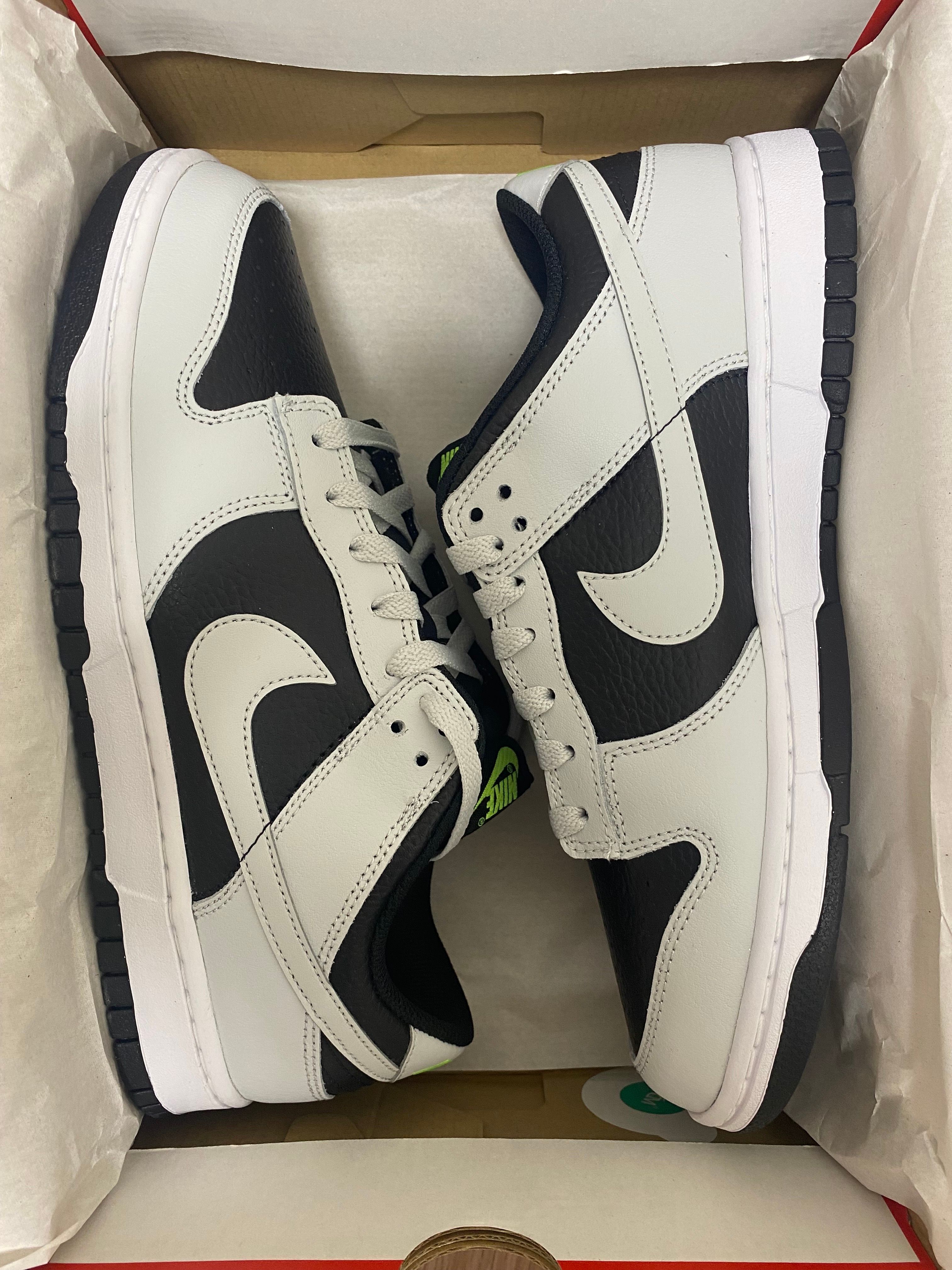 Nike Dunk Low "Reverse Panda Neon"