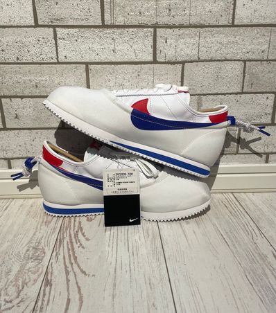CLOT × Nike Cortez "White and Game Royal"