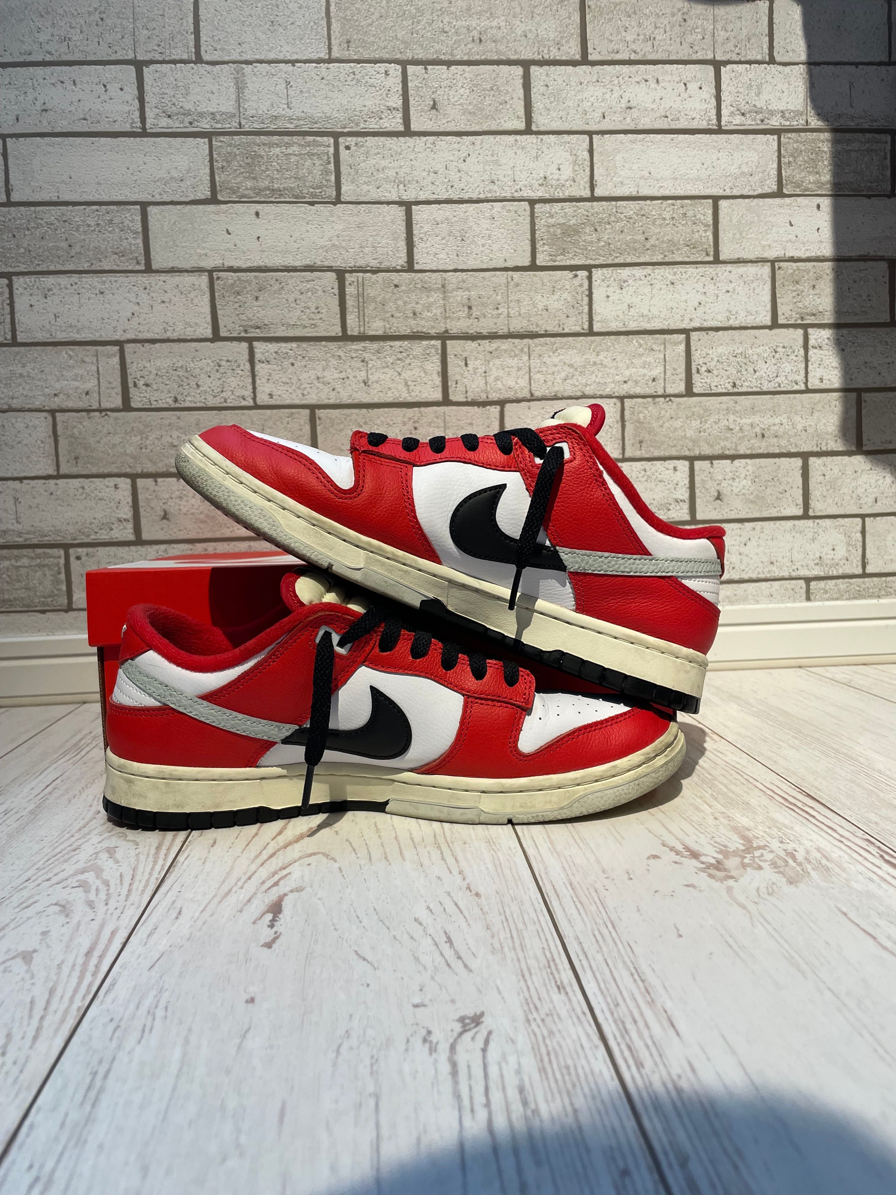 Nike Dunk Low Retro PRM "Chicago Split"