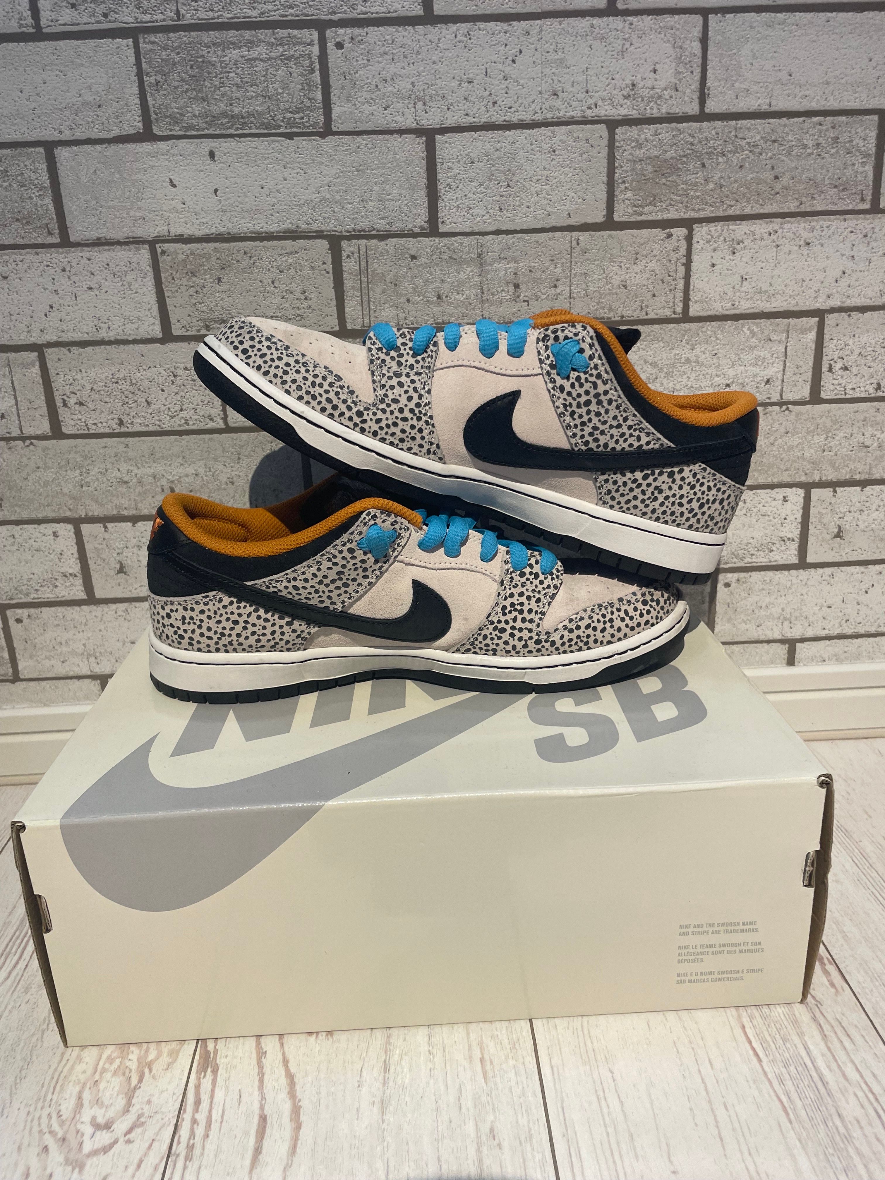 Nike SB Dunk Low Pro Electric Safari "Phantom and Black"