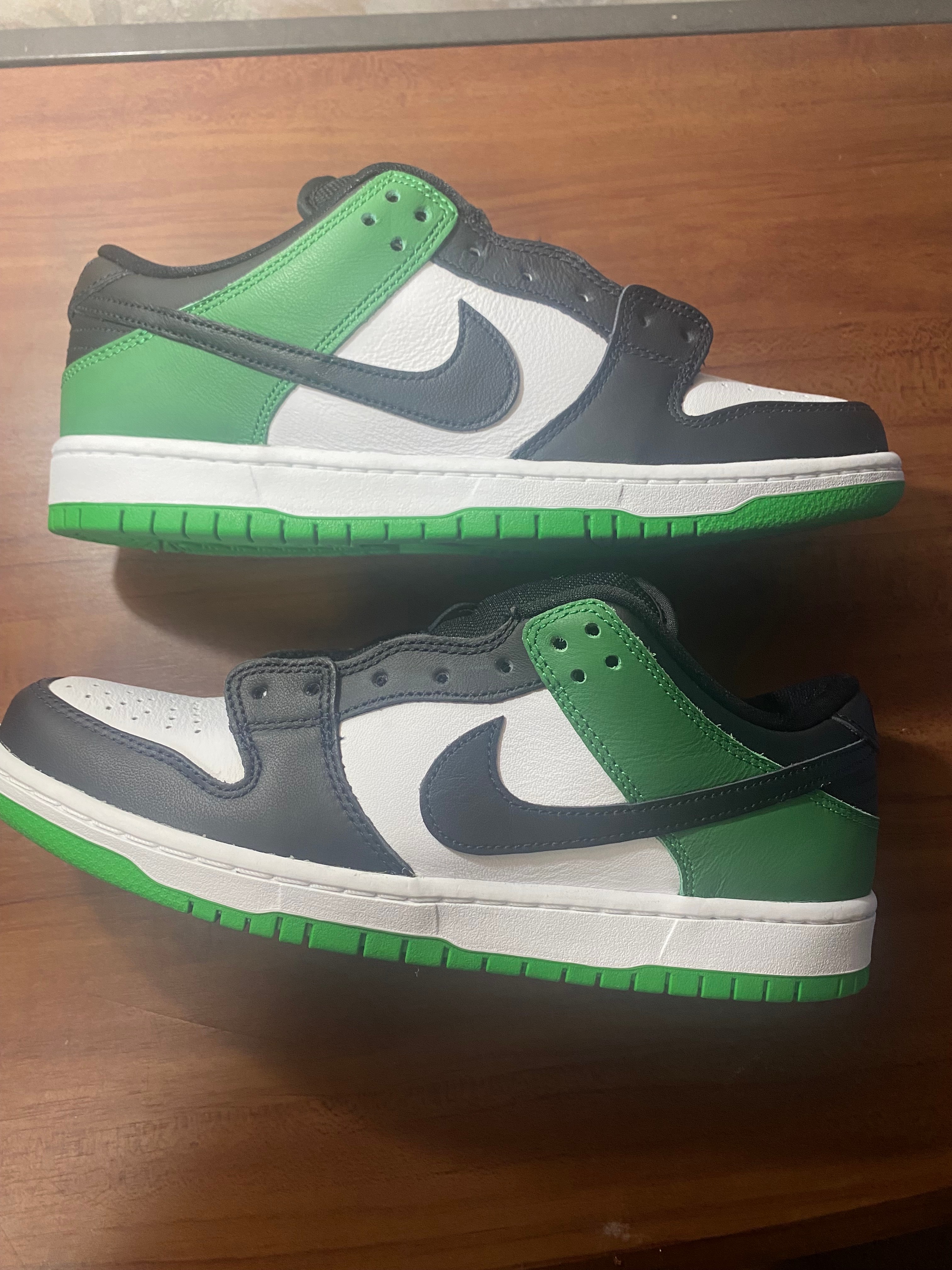 Nike SB Dunk Low Pro "Black and Classic Green"