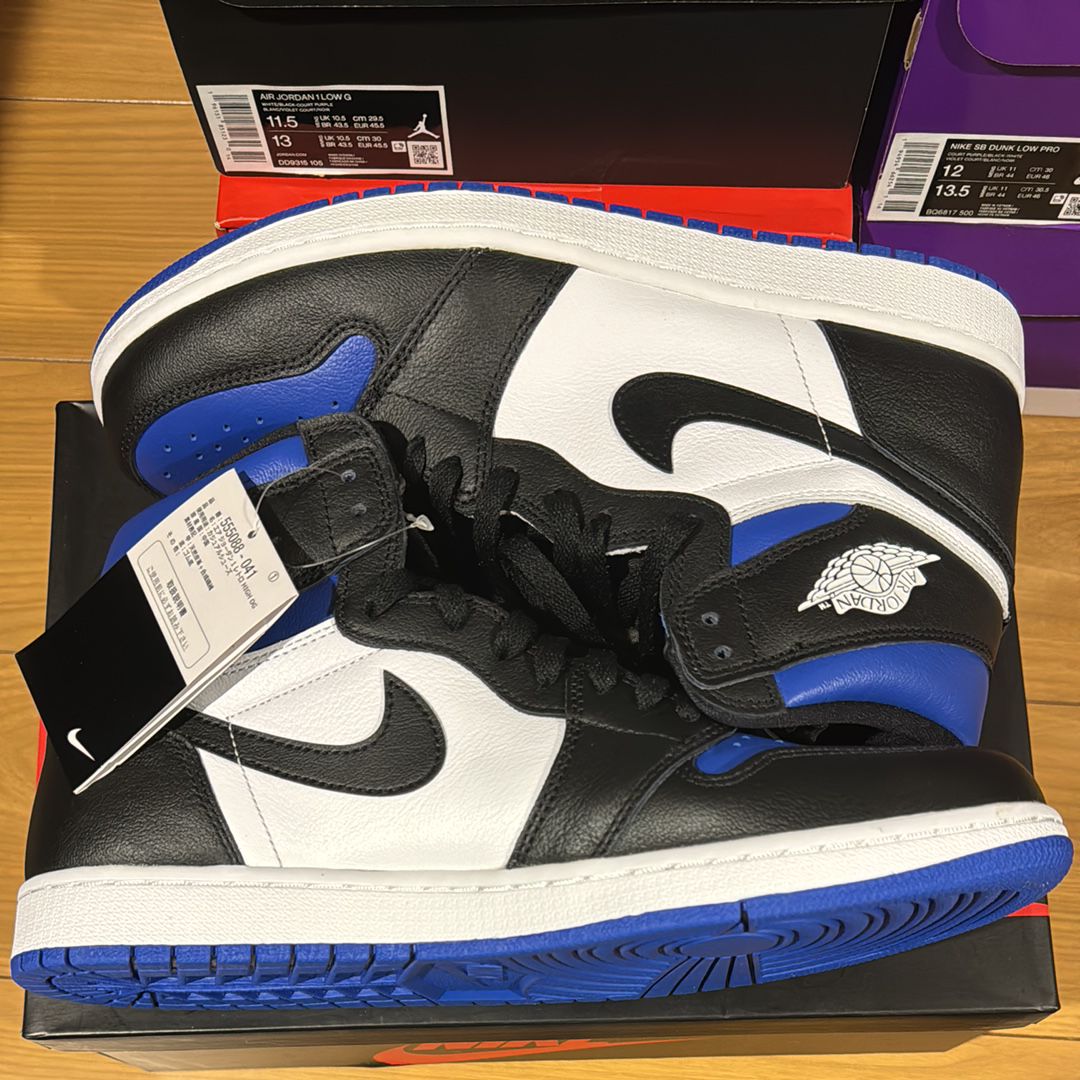 Nike Air Jordan 1 Retro High OG "Royal Toe"(2020)