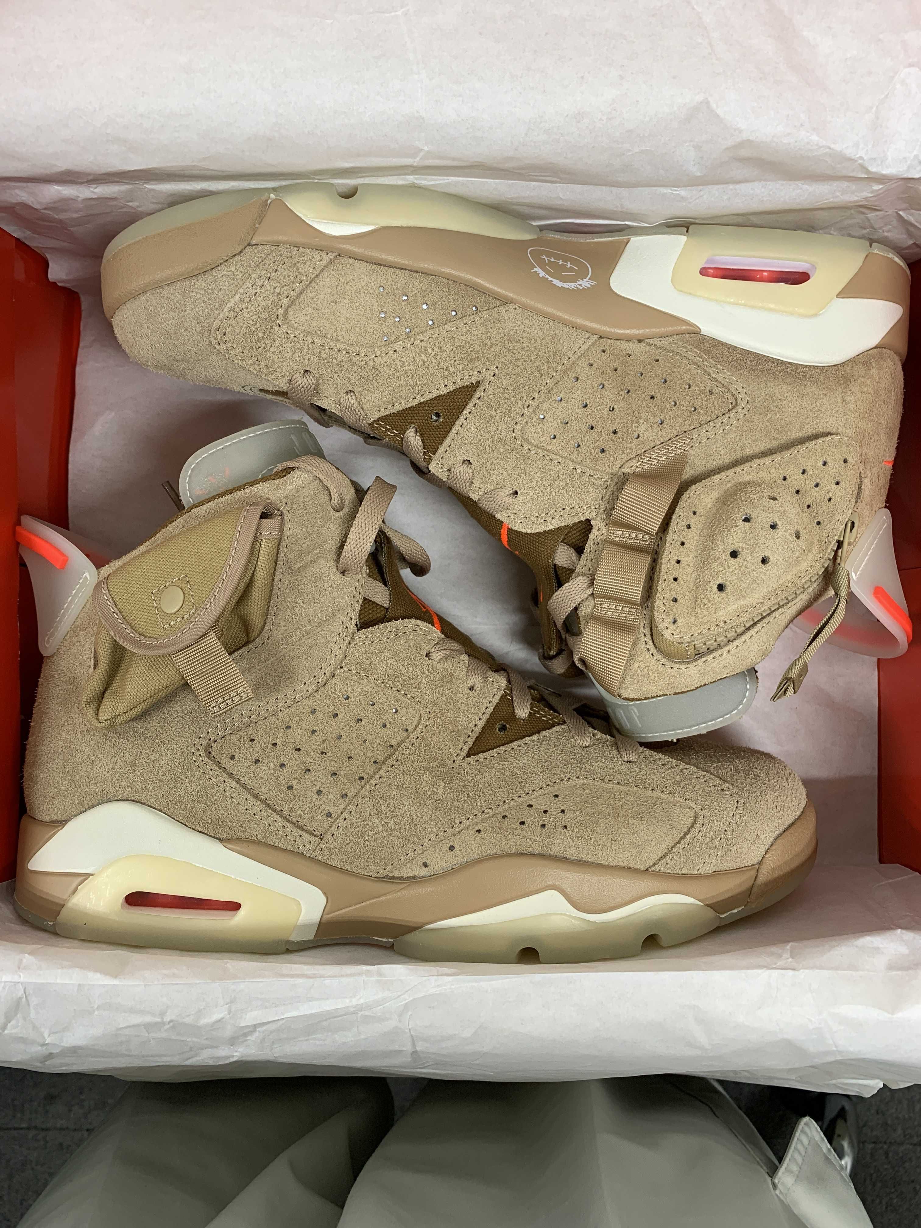 Travis Scott × Nike Air Jordan 6 "British Khaki"