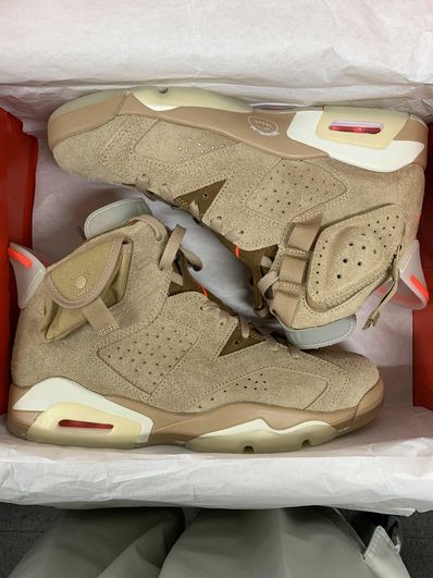 Travis Scott × Nike Air Jordan 6 "British Khaki"