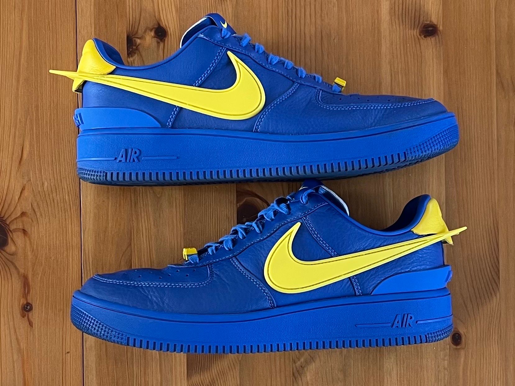AMBUSH × Nike Air Force 1 Low "Game Royal and Vivid Sulfur"