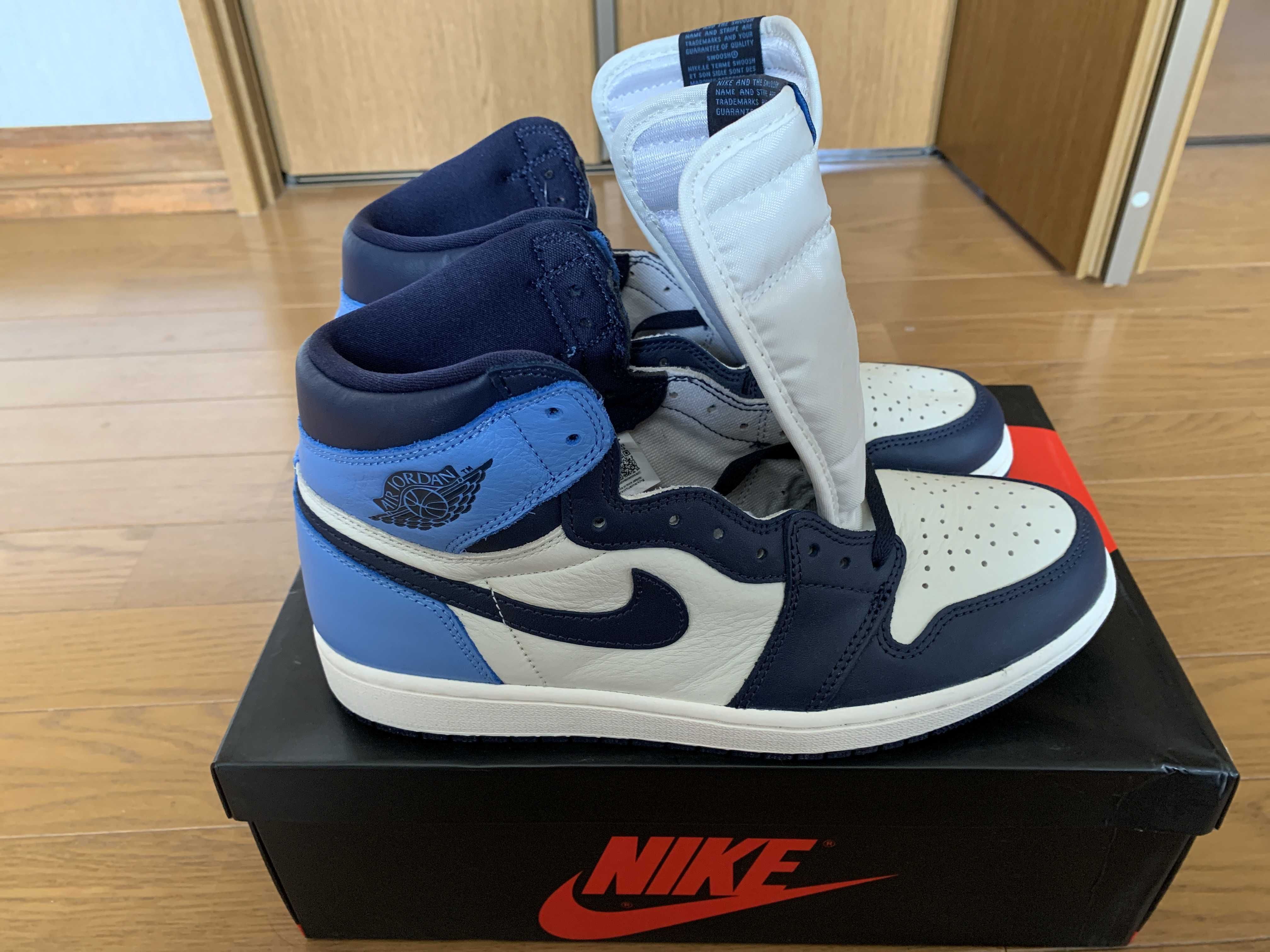 Nike Air Jordan 1 Retro High OG "Obsidian/University Blue"
