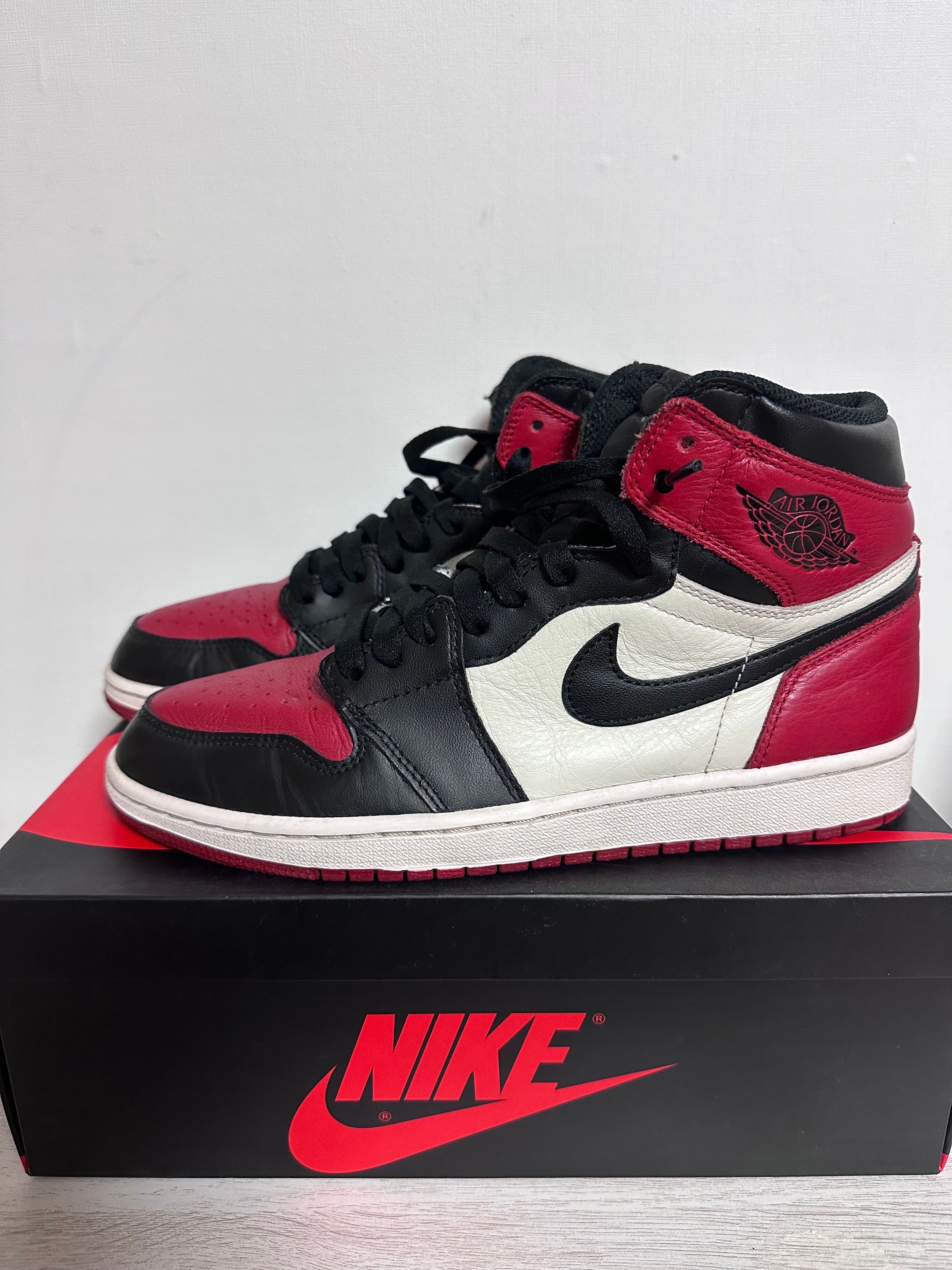 Nike Air Jordan 1 Retro High OG "Bred Toe"