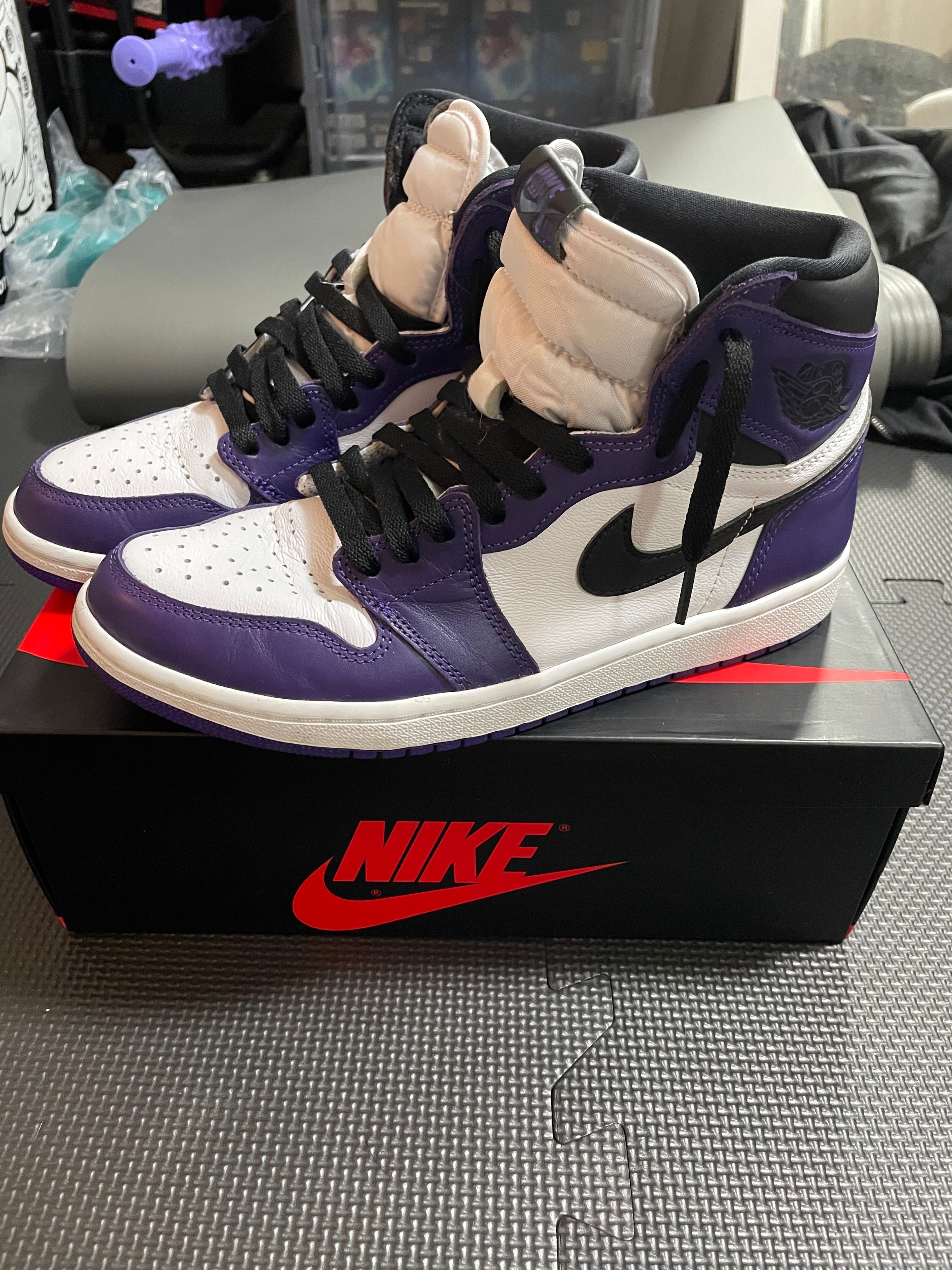 Nike Air Jordan 1 Retro High OG "Court Purple White/Black" (2020)