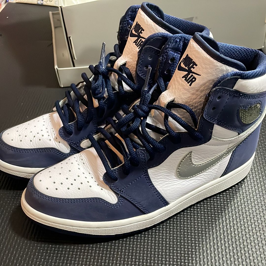 Nike Air Jordan 1 High OG CO.JP "White/Midnight Navy" (2020)(ブリーフケースなし)