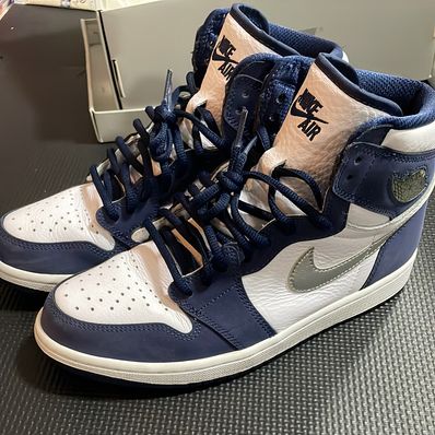 Nike Air Jordan 1 High OG CO.JP "White/Midnight Navy" (2020)(ブリーフケースなし)