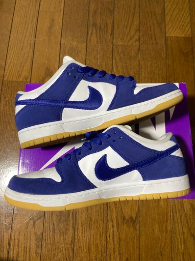 Nike SB Dunk Low "Los Angeles Dodgers/Deep Royal Blue"