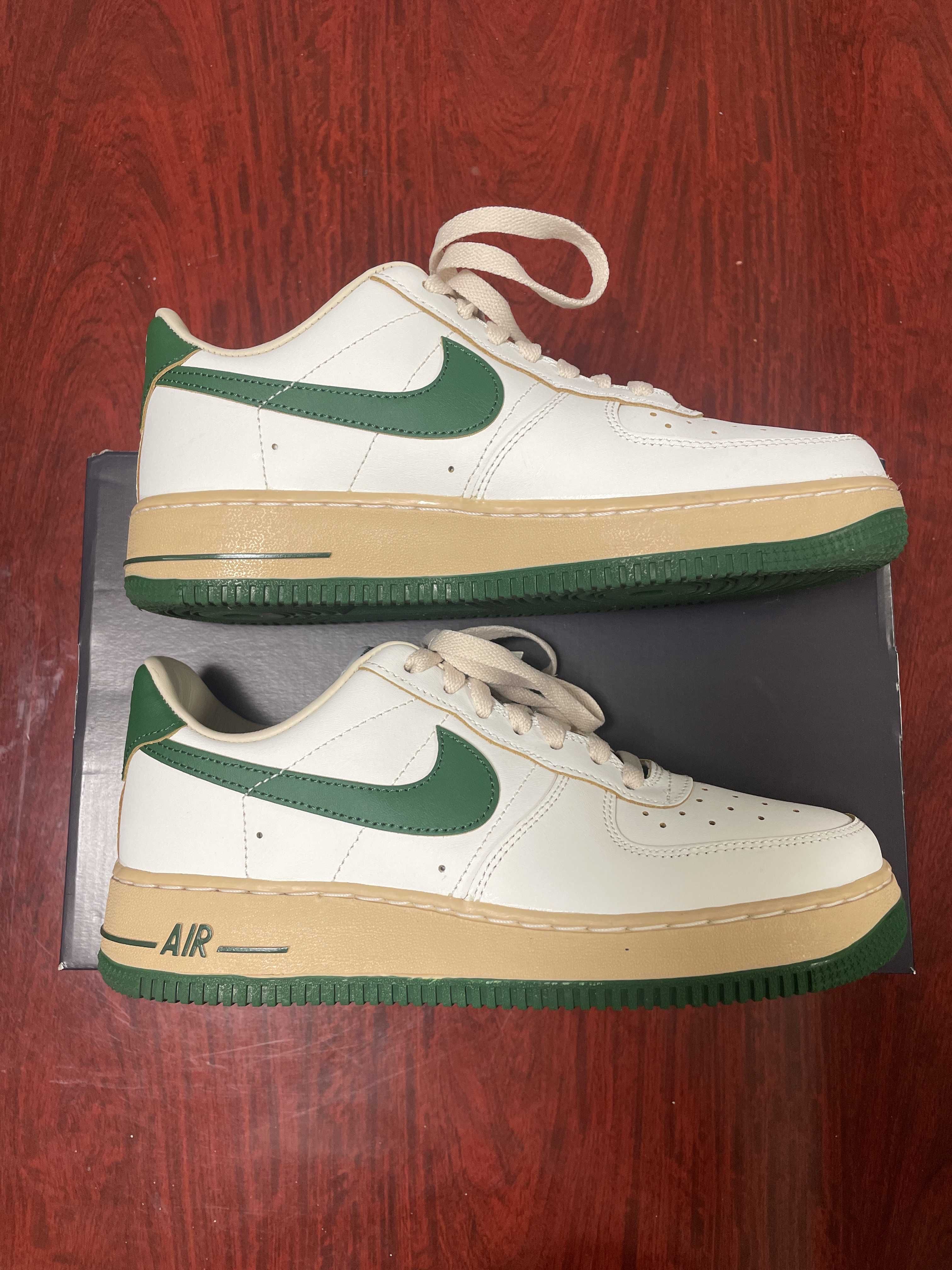 Nike Women's Air Force 1 Low "Green and Muslin"