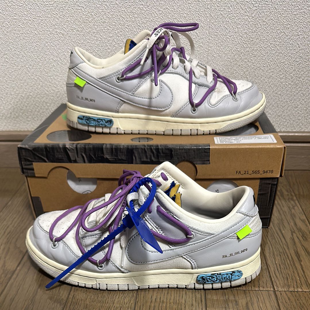 Off-White × Nike Dunk Low 1 of 50 "Lot.48"