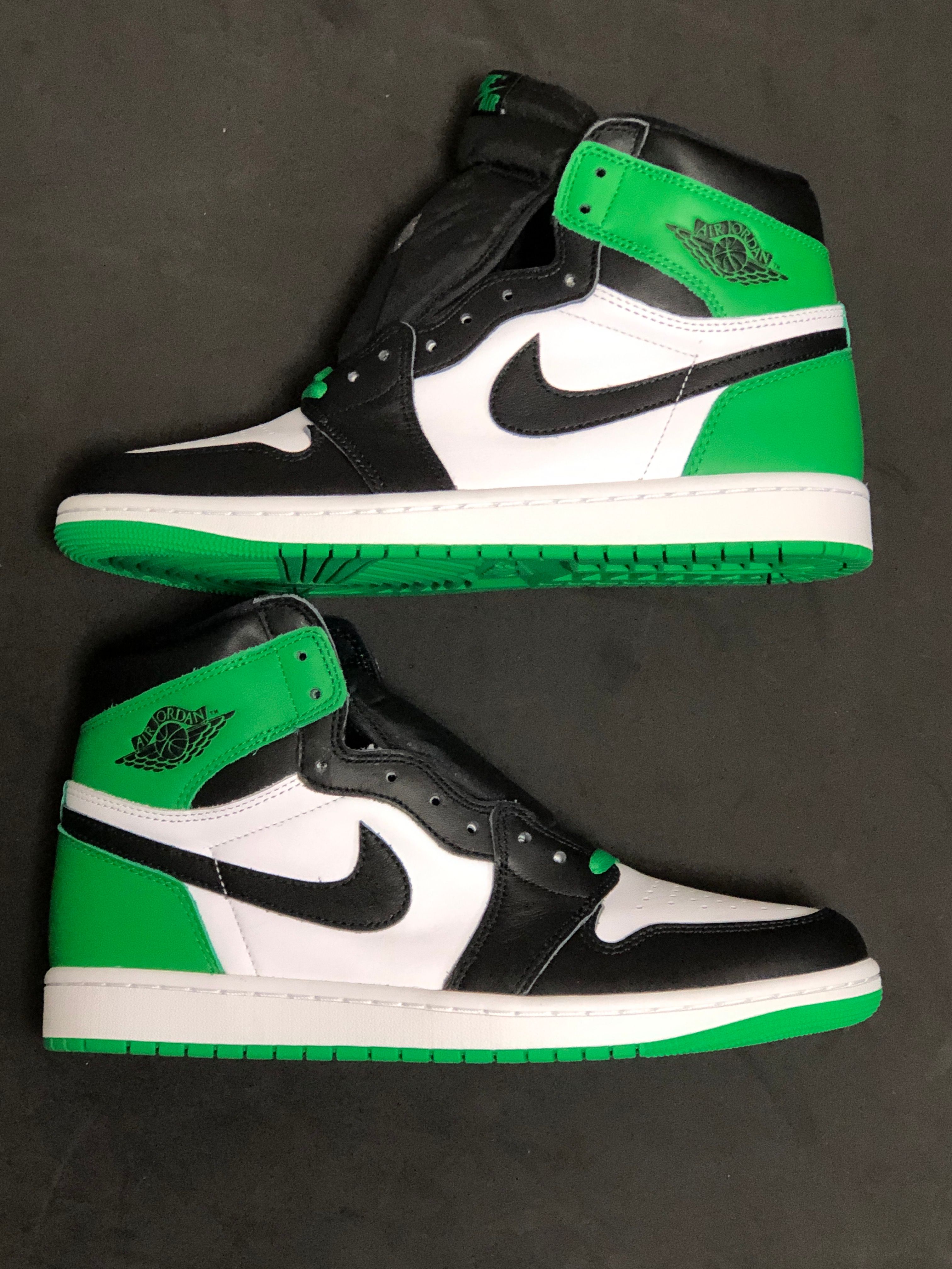 Nike Air Jordan 1 Retro High OG "Celtics/Black and Lucky Green" (2023)