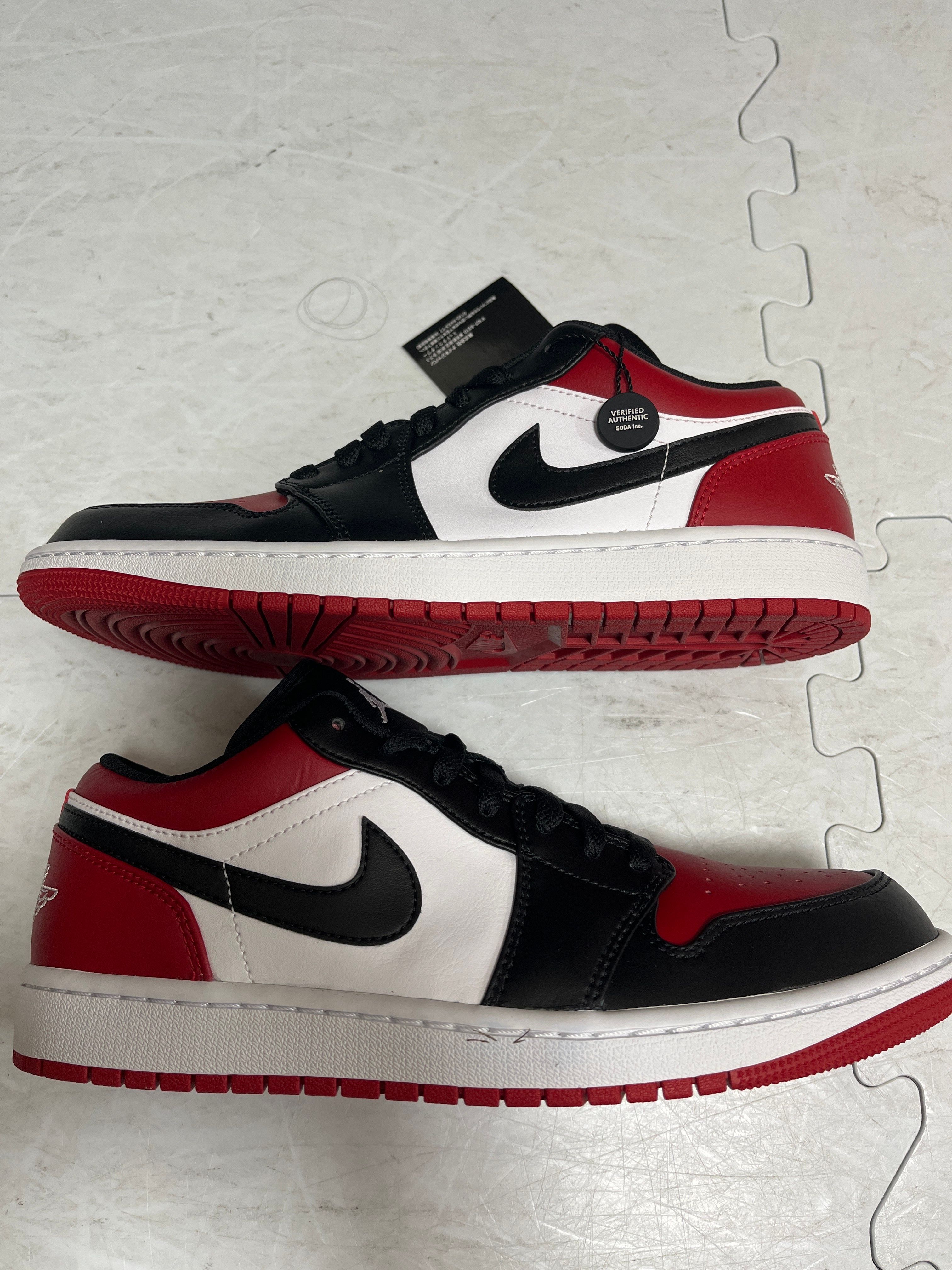 Nike Air Jordan 1 Low "Bred Toe"