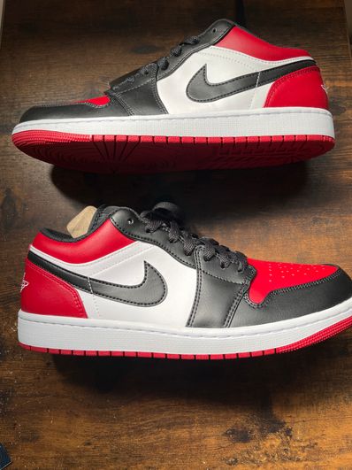 Nike Air Jordan 1 Low "Bred Toe"