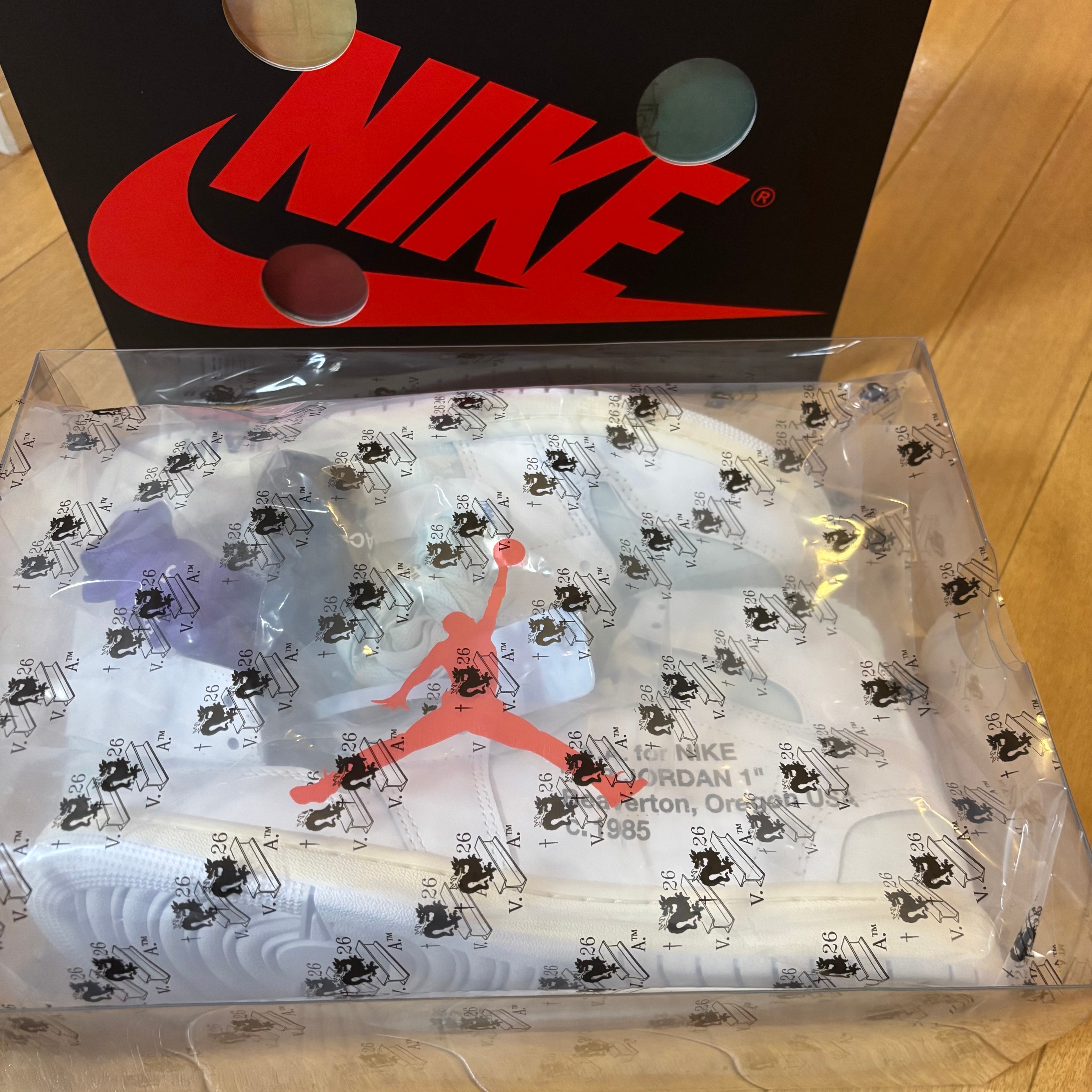 Virgil Abloh Archive (V.A.A.) × Nike Air Jordan 1 Retro High OG "Alaska"