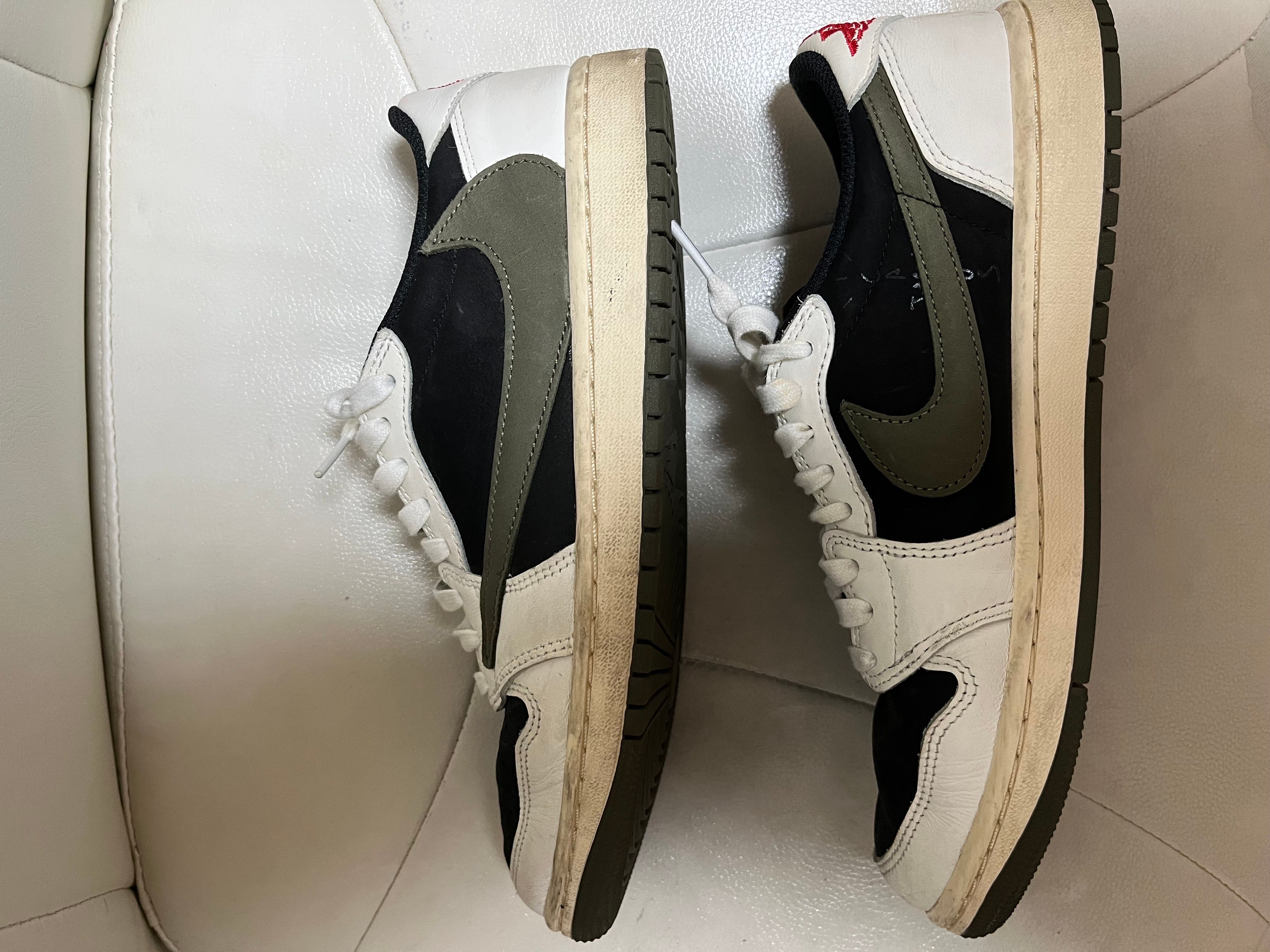 Travis Scott × Nike Women's Air Jordan 1 Low OG "Medium Olive"