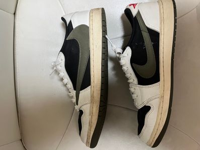 Travis Scott × Nike Women's Air Jordan 1 Low OG "Medium Olive"