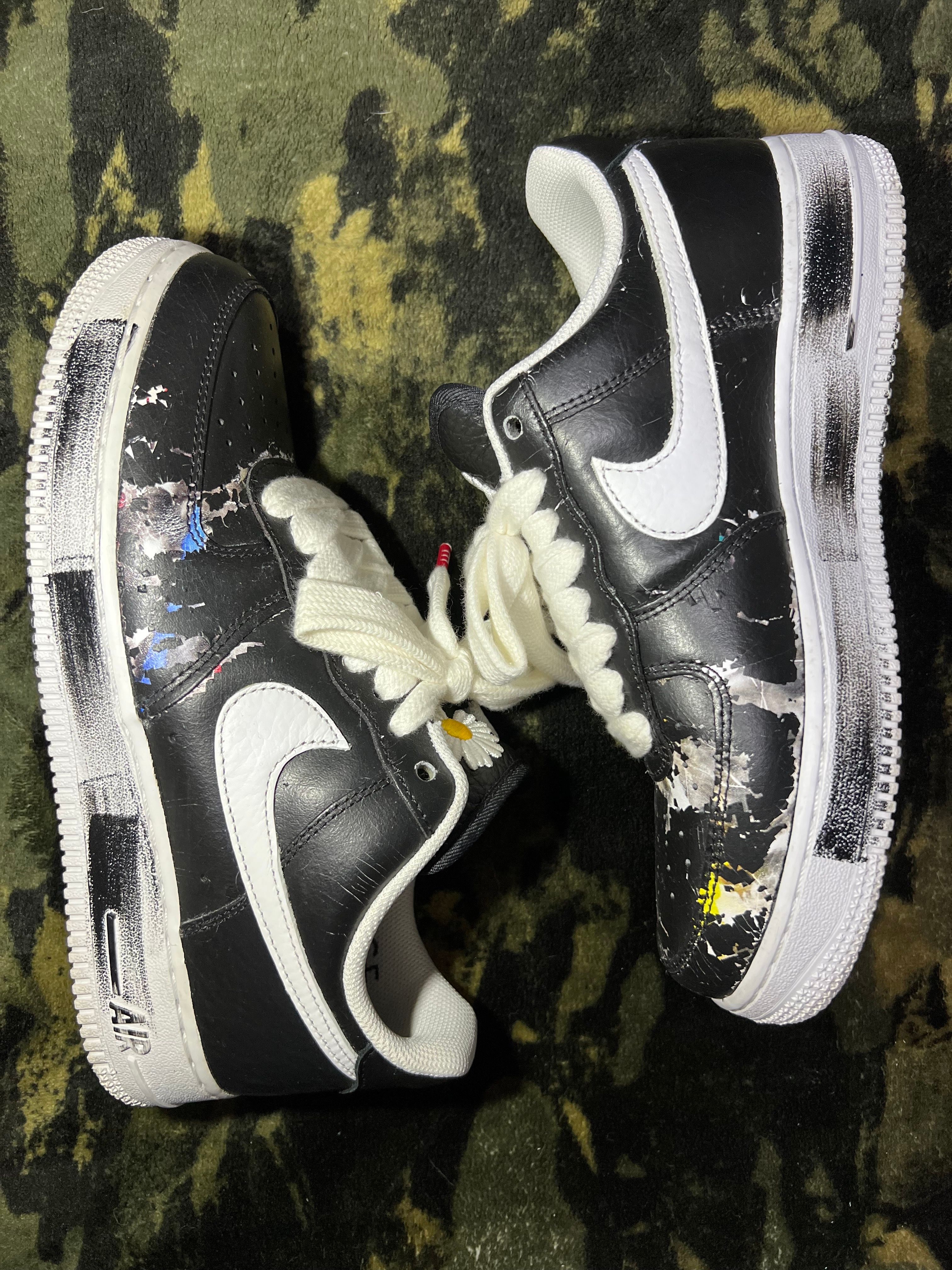 PEACEMINUSONE × Nike Air Force 1 Low Para Noise "Black" / G-DRAGON