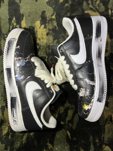 PEACEMINUSONE × Nike Air Force 1 Low Para Noise "Black" / G-DRAGON