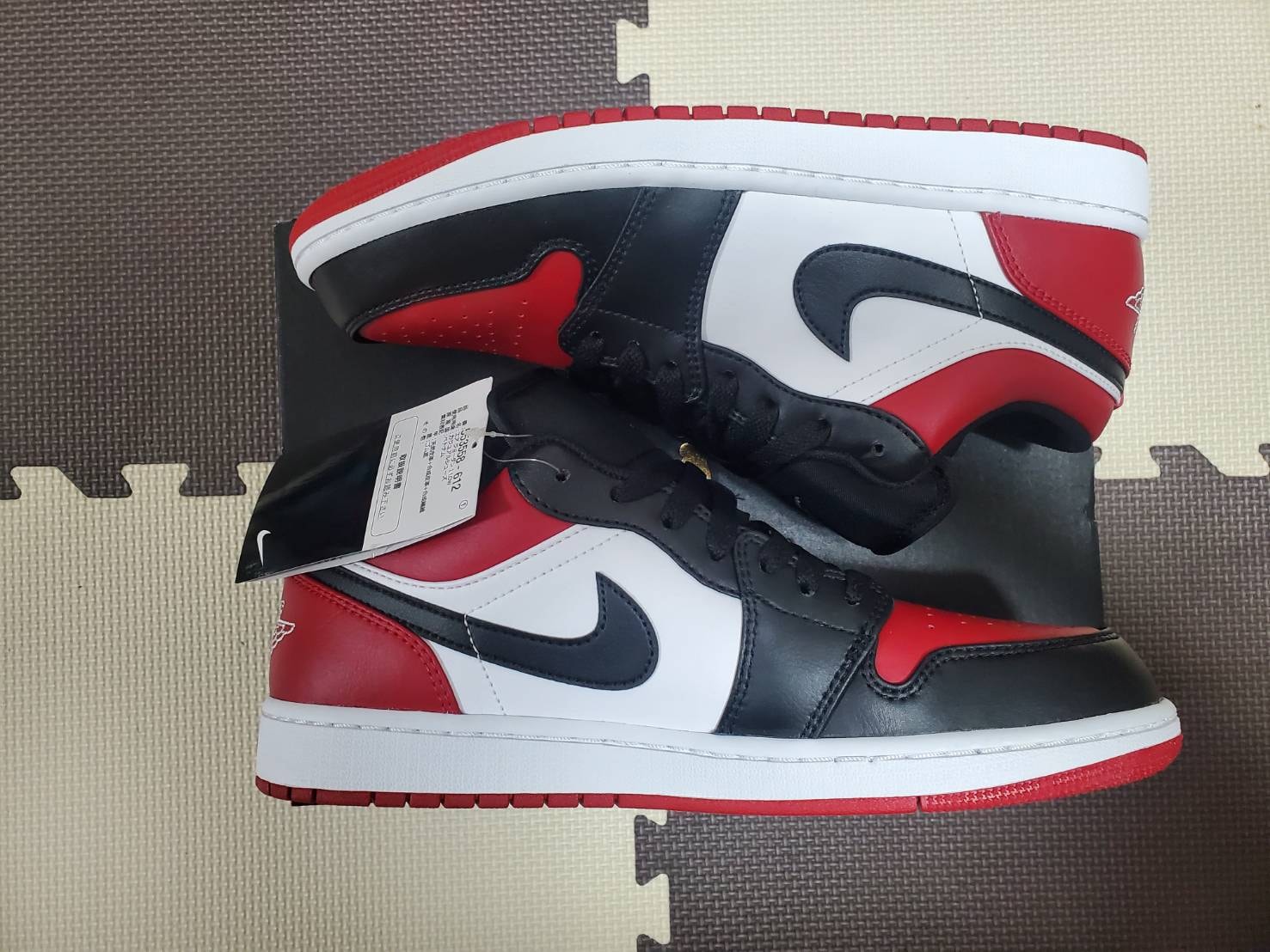 Nike Air Jordan 1 Low "Bred Toe"