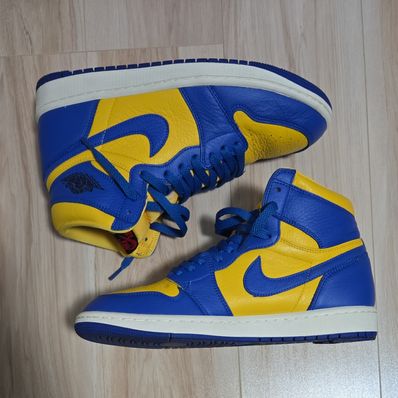 Nike Women's Air Jordan 1 High OG "Game Royal and Varsity Maize"