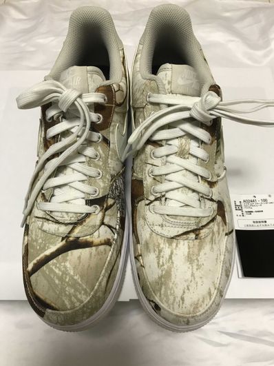 NIKE AIR FORCE 1 LOW REALTREE WHITE