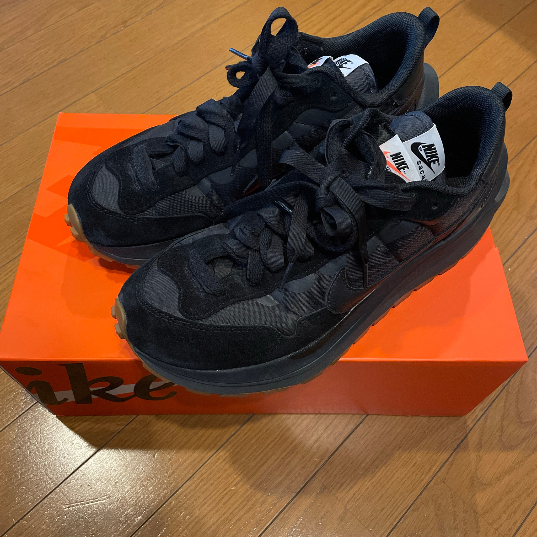 sacai × Nike Vapor Waffle "Black Gum"