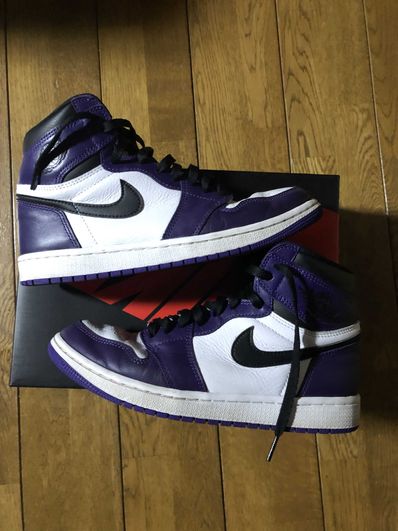 Nike Air Jordan 1 Retro High OG "Court Purple White/Black" (2020)