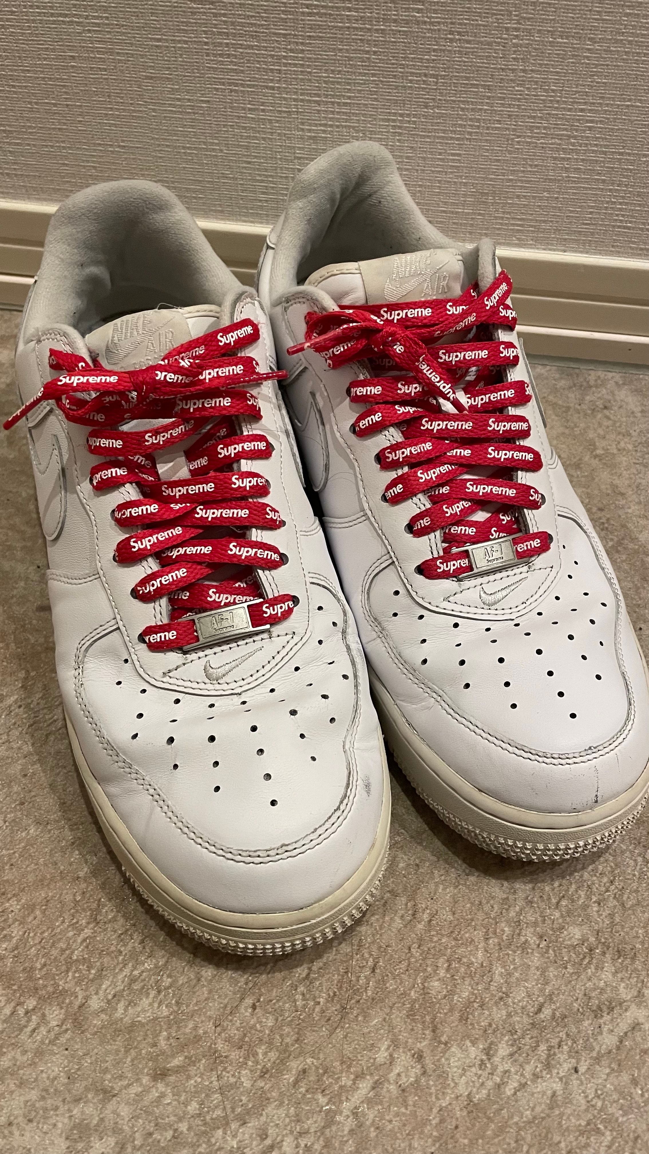 Supreme × Nike Air Force 1 Low "White"