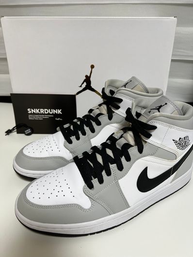 Nike Women's Air Jordan 1 Mid "Grey Fog/White/Black"