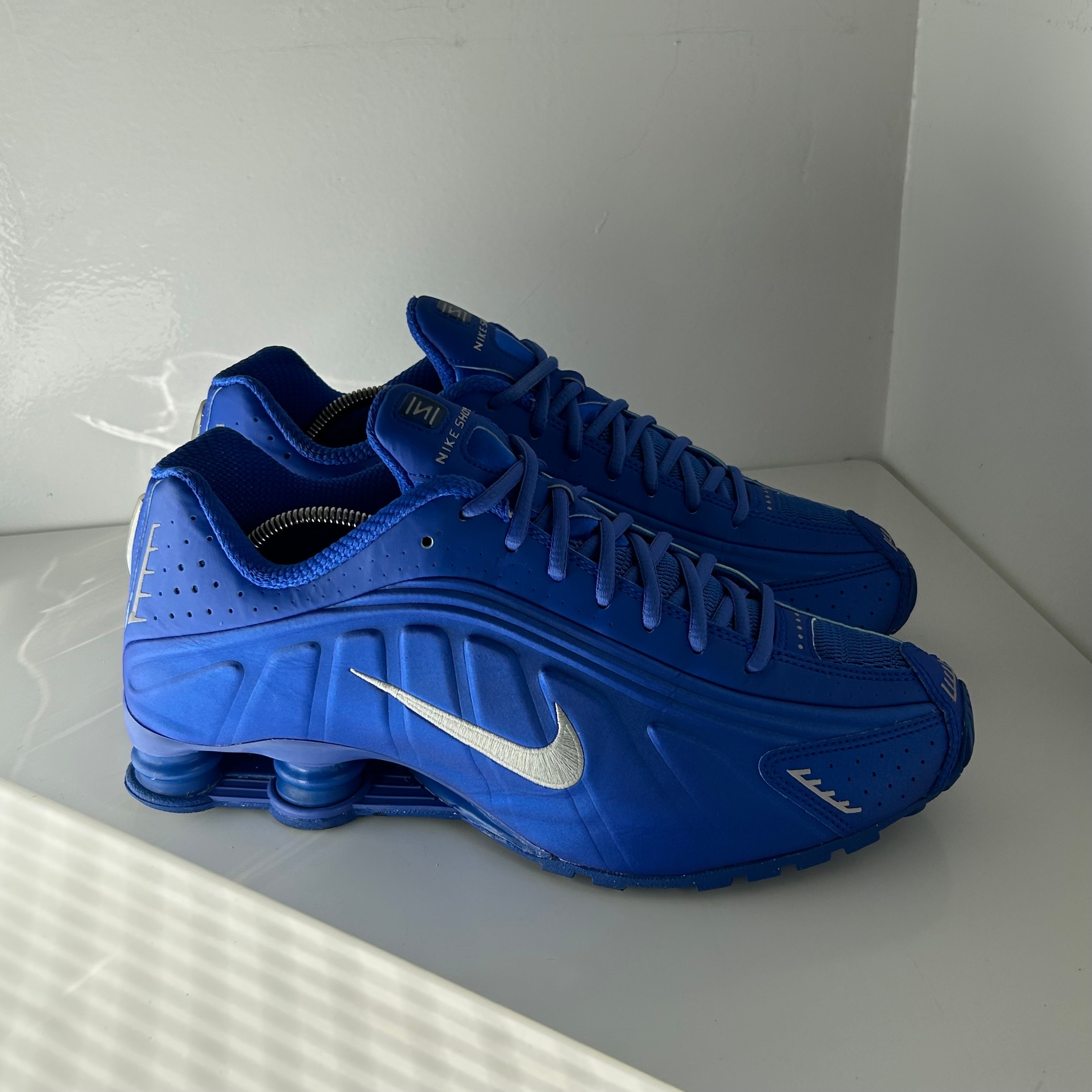 Nike Women's Shox R4 "Racer Blue and Metallic Silver"