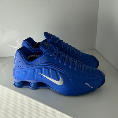 Nike Women's Shox R4 "Racer Blue and Metallic Silver"