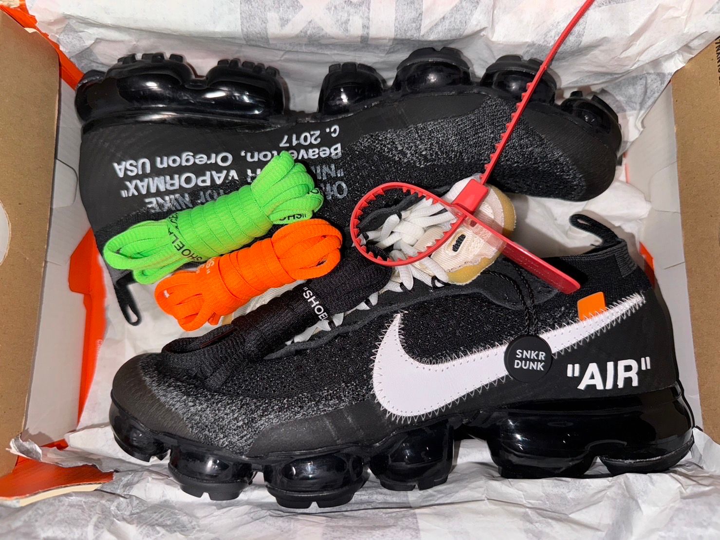 Off-White × Nike Air Vapormax "The Ten"