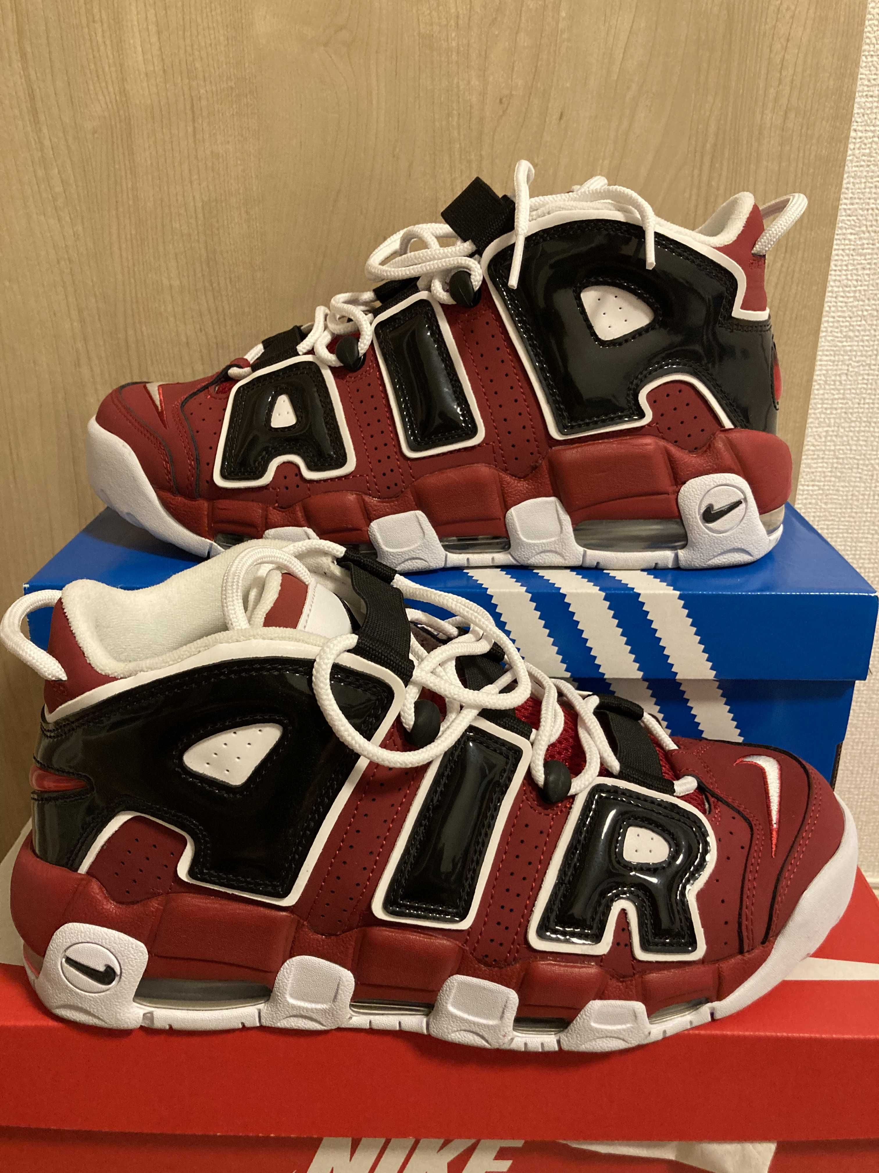 Nike Air More Uptempo ’96 "Black and Varsity Red" (2021) 