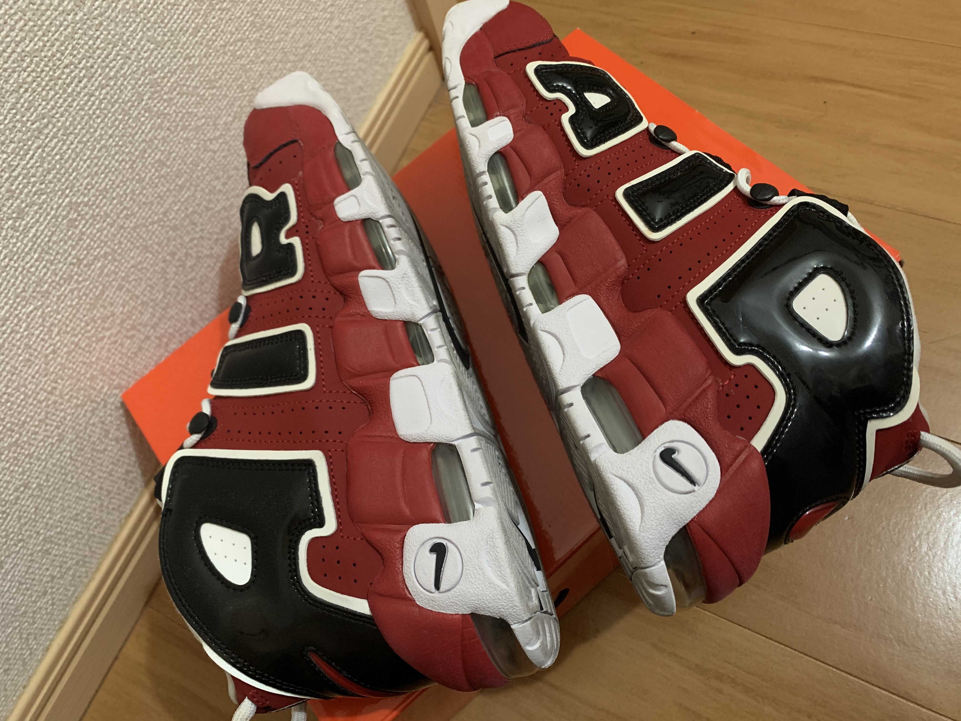 NIKE AIR MORE UPTEMPO ’96 "VARSITY RED/WHITE/BLACK"(2017)