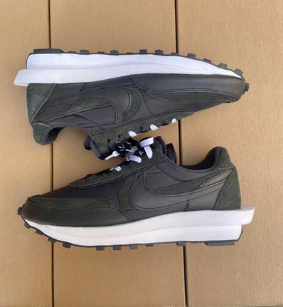 sacai × Nike LDV Waffle "Triple Black"