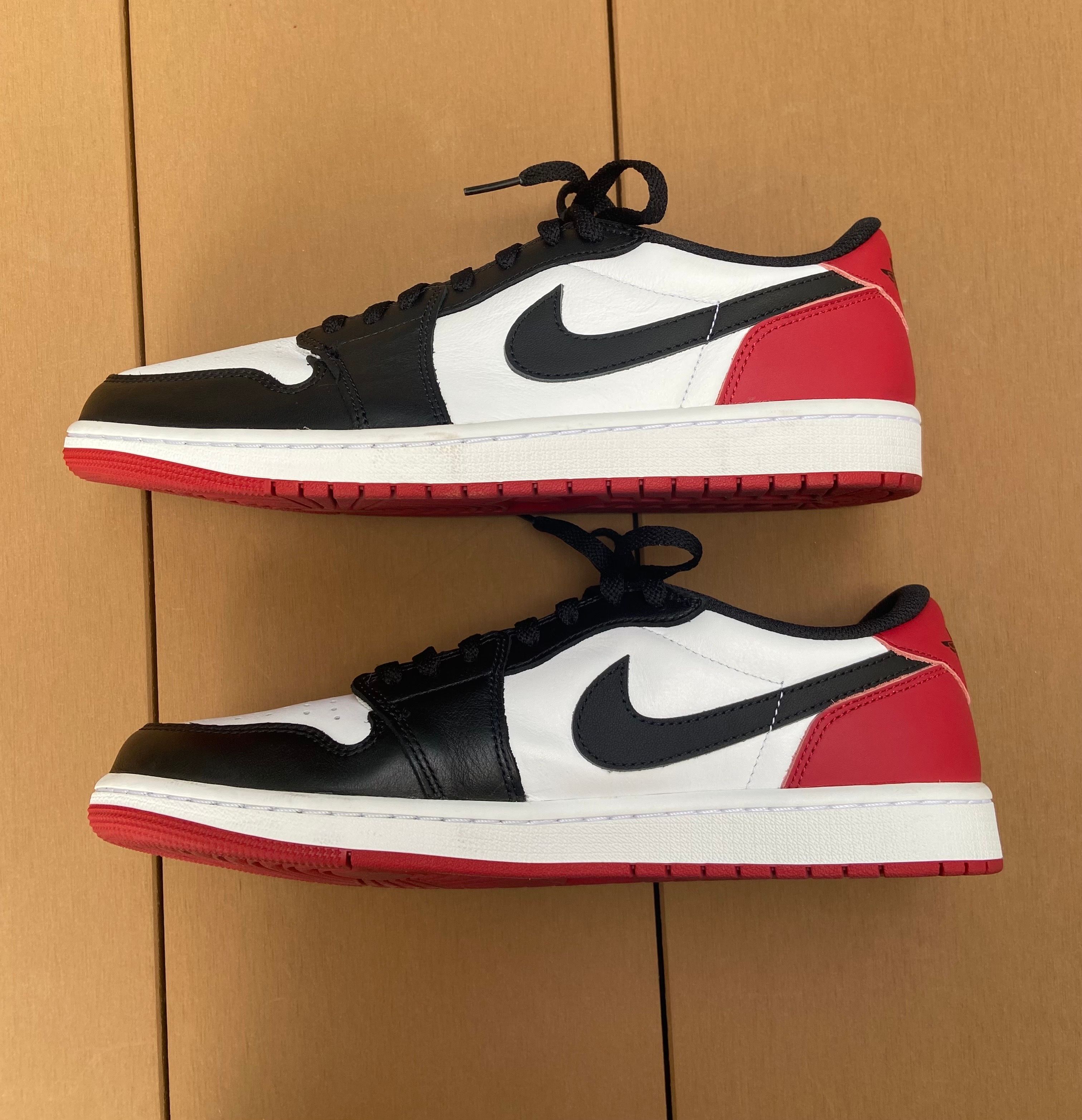 Nike Air Jordan 1 Retro Low OG "Black Toe"